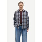 Samsoe & Samsoe Samsoe Samsoe Sataka JB Overshirt Brown Mel. Ch.