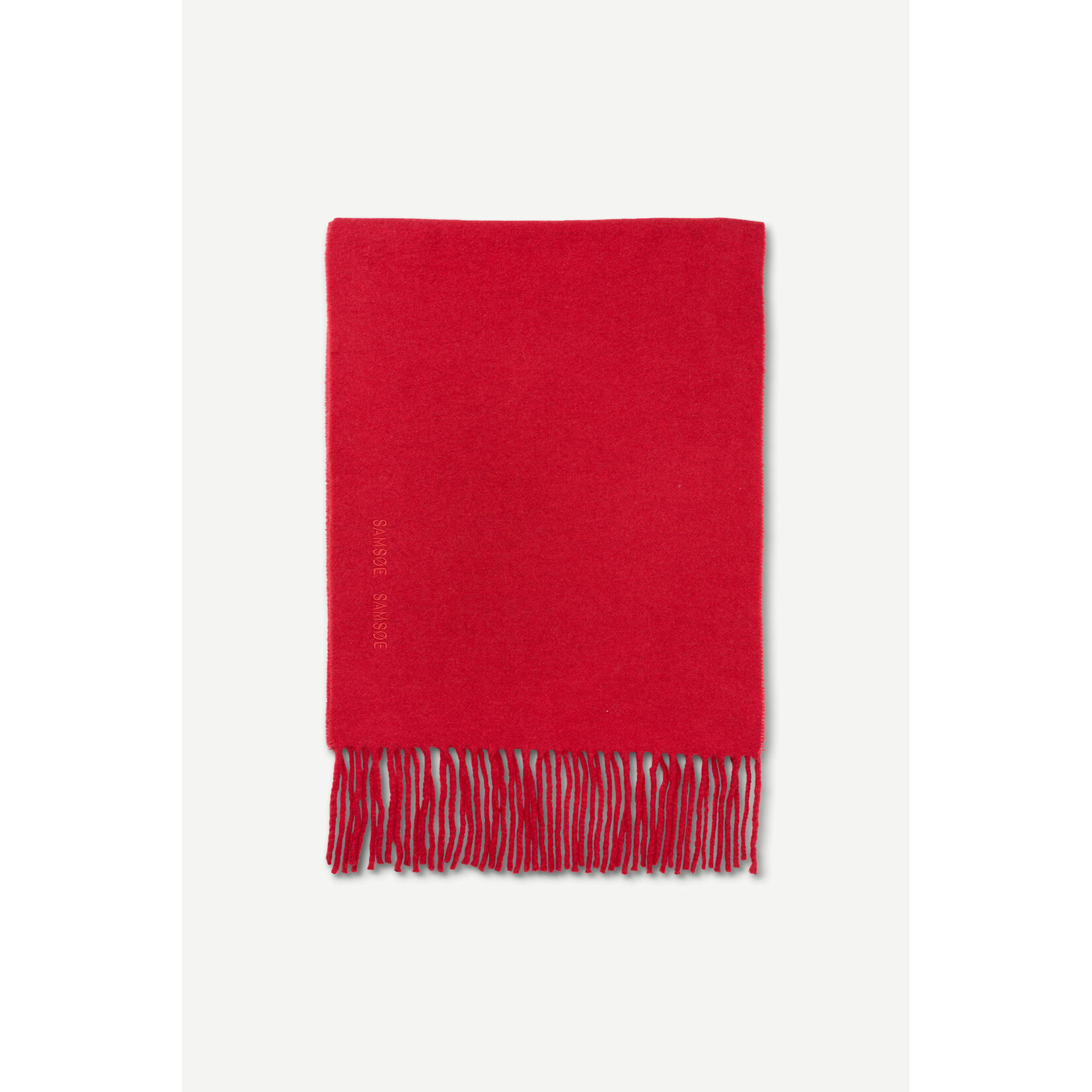 Samsoe & Samsoe Samsoe Samsoe Sajolly Scarf Haute Red