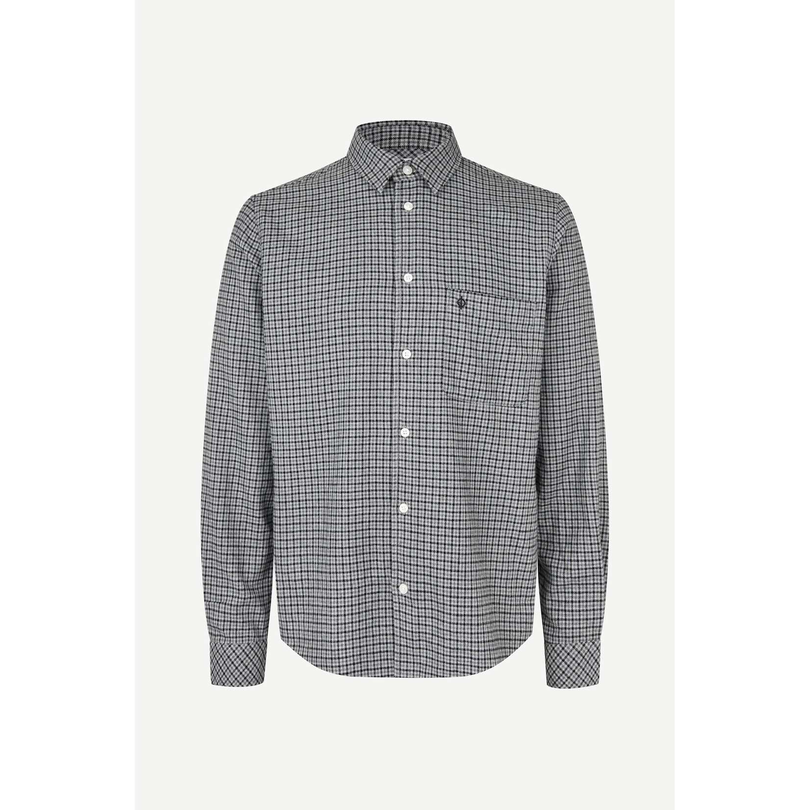 Samsoe & Samsoe Samsoe Samsoe Saliam NJ Shirt Grey Mel. Ch.