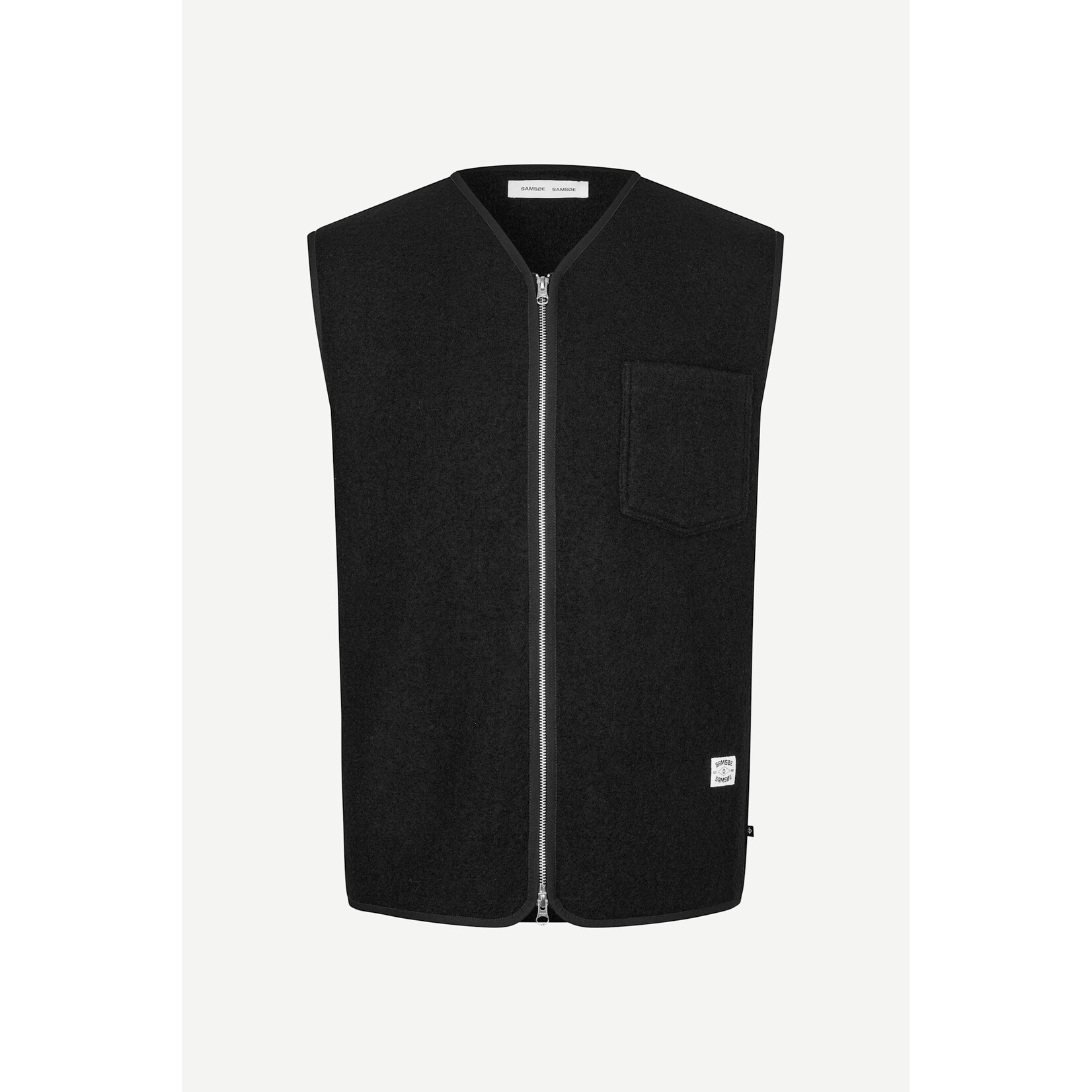 Samsoe & Samsoe Samsoe Samsoe Sahannes vest Black