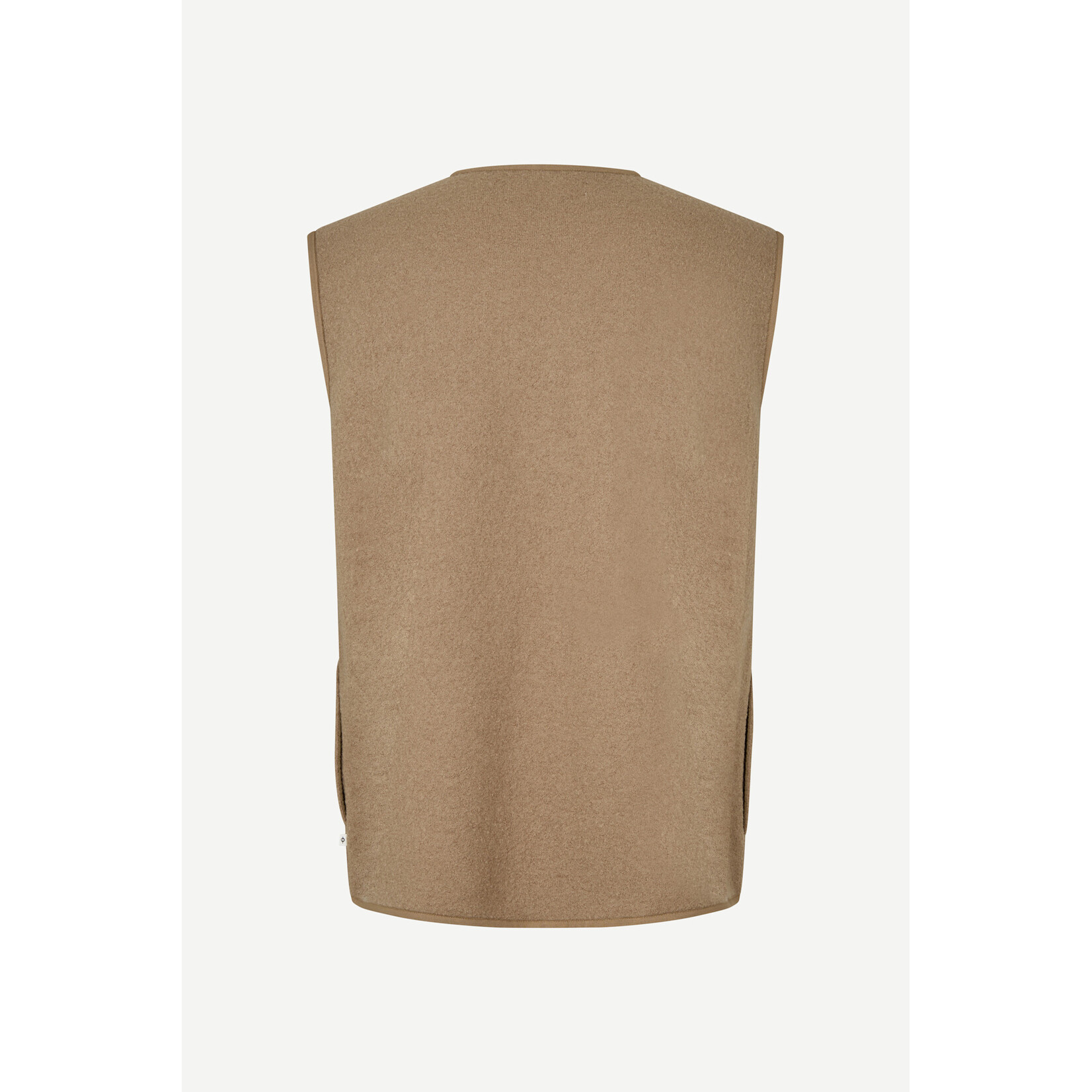 Samsoe & Samsoe Samsoe Samsoe Sahannes vest lead gray