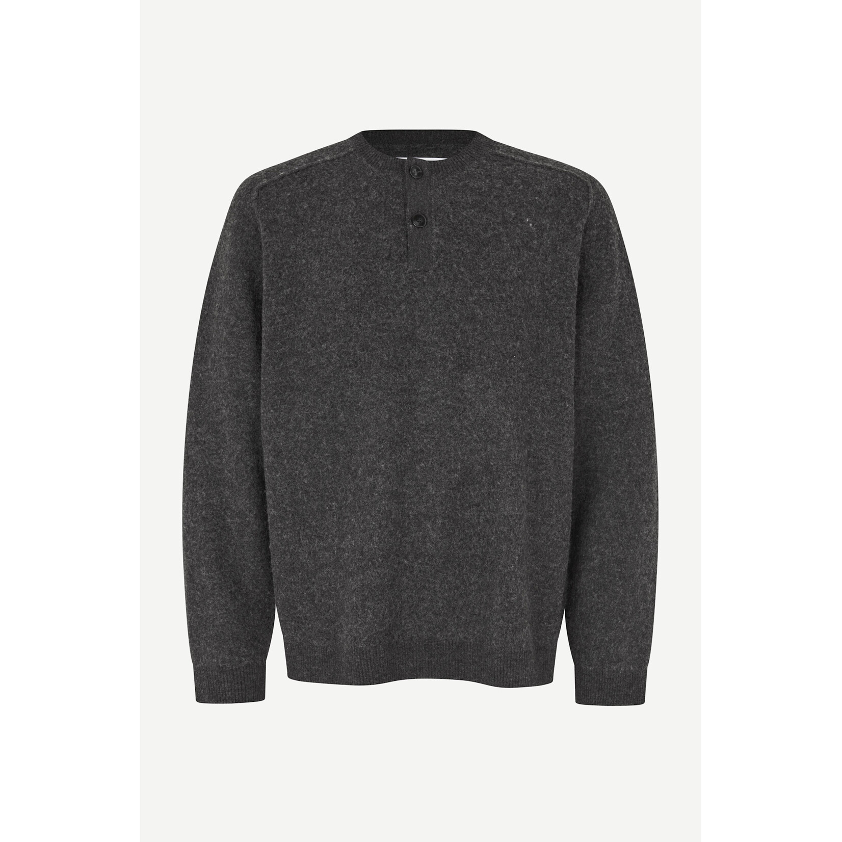 Samsoe & Samsoe Samsoe Samsoe Sarick sweater dark grey mel