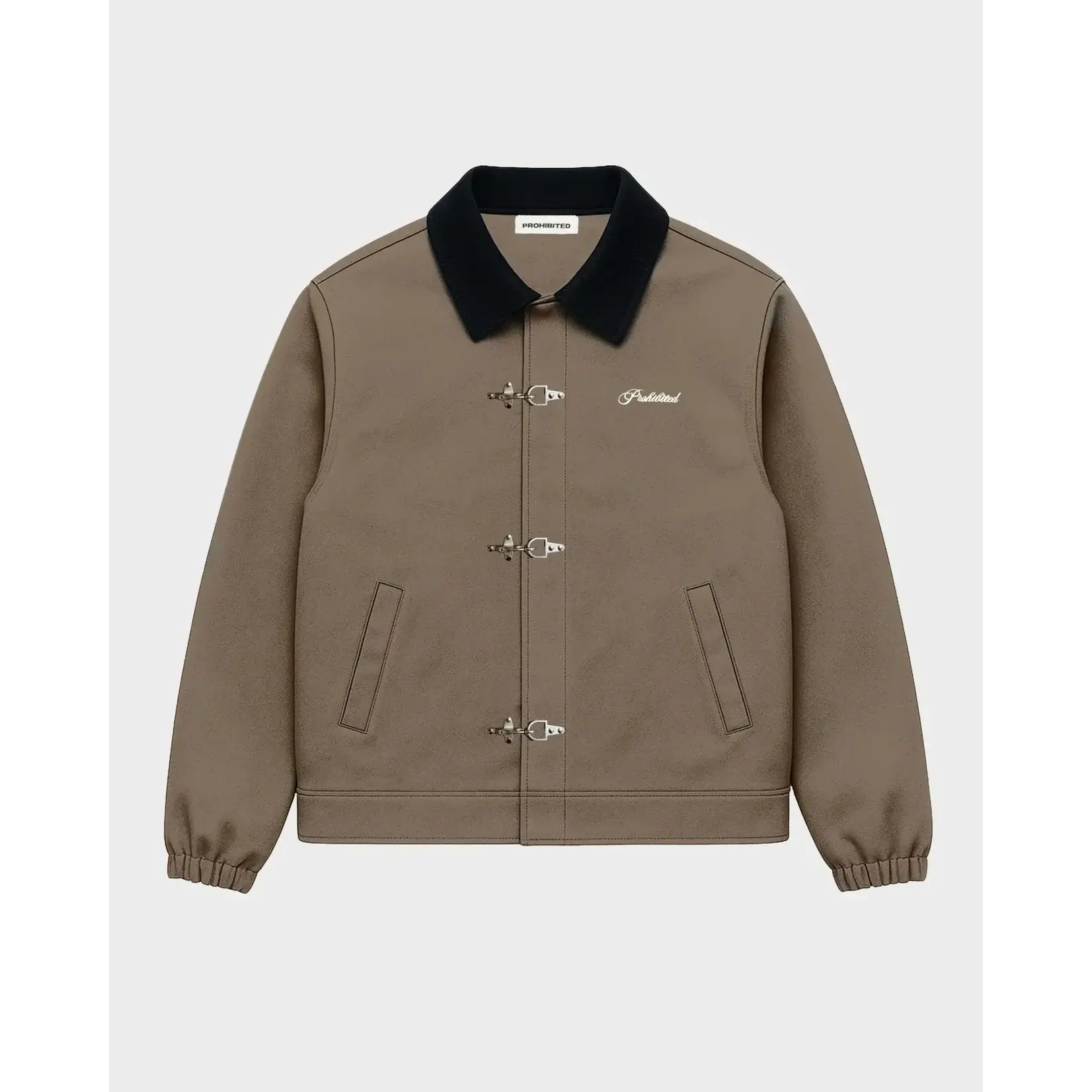 Prohibited Prohibited Back in the days jacket ash green