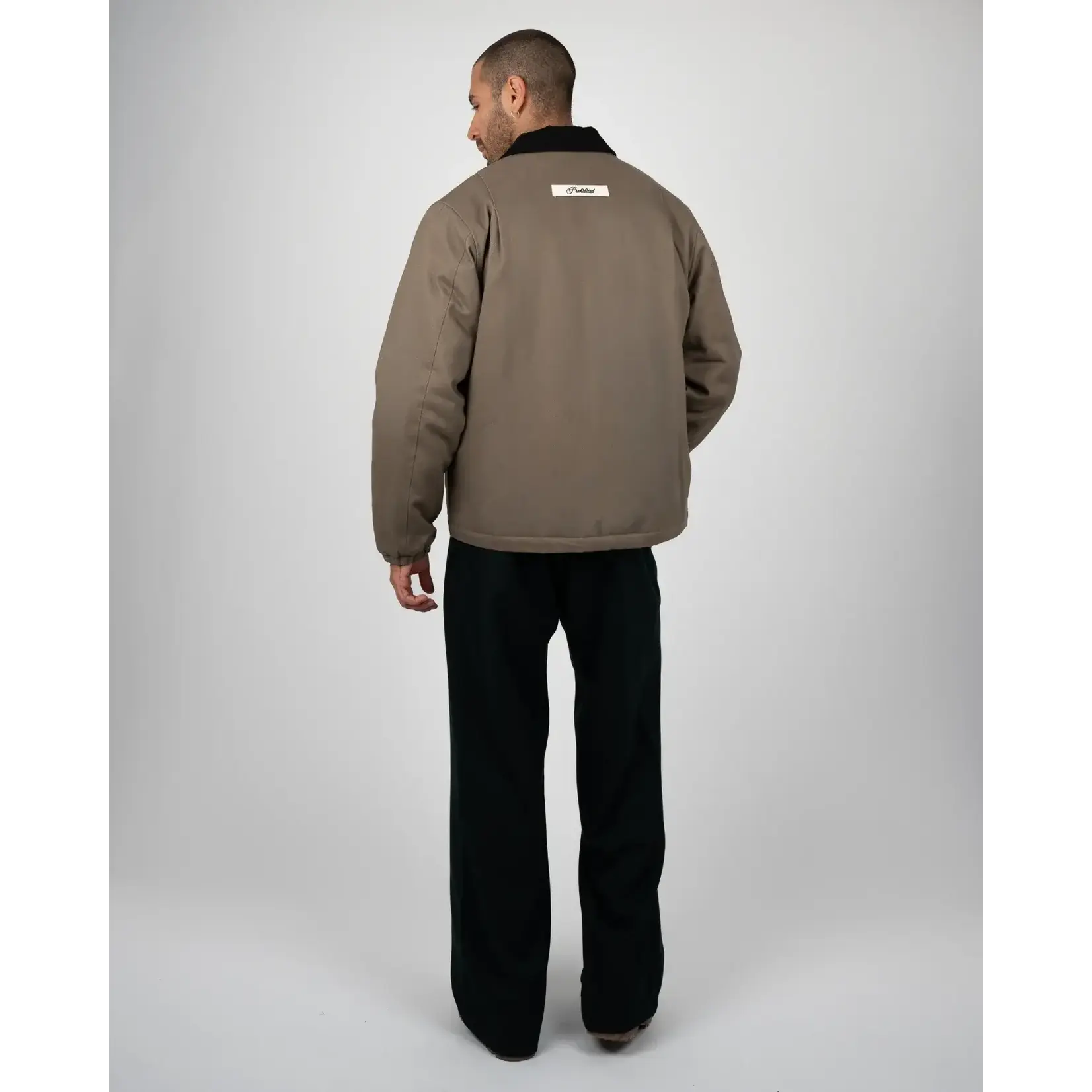 Prohibited Prohibited Back in the days jacket ash green