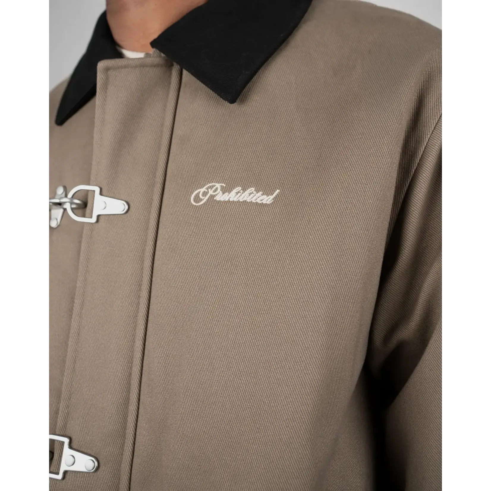 Prohibited Prohibited Back in the days jacket ash green