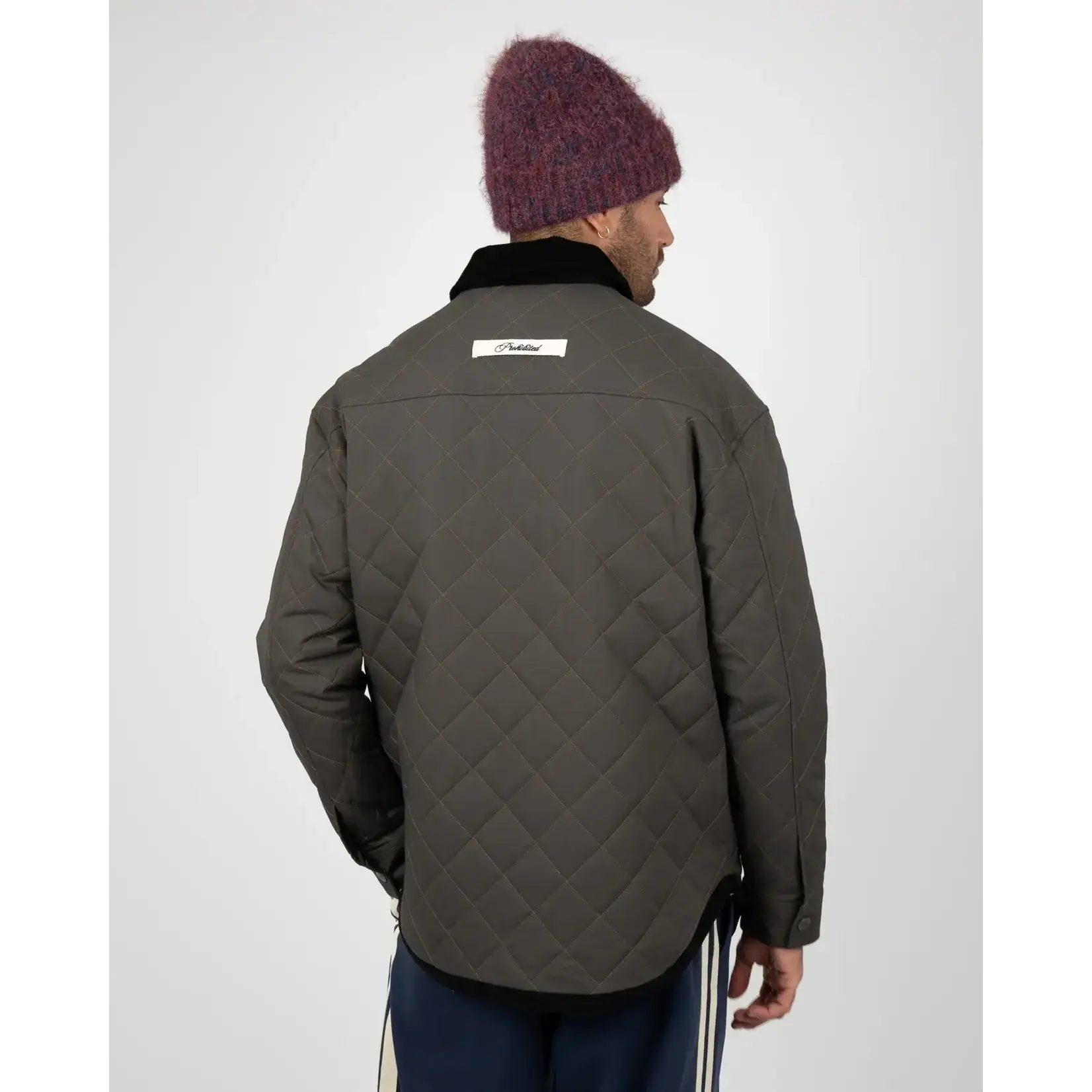Prohibited Prohibited Autumn field quilted jacket green