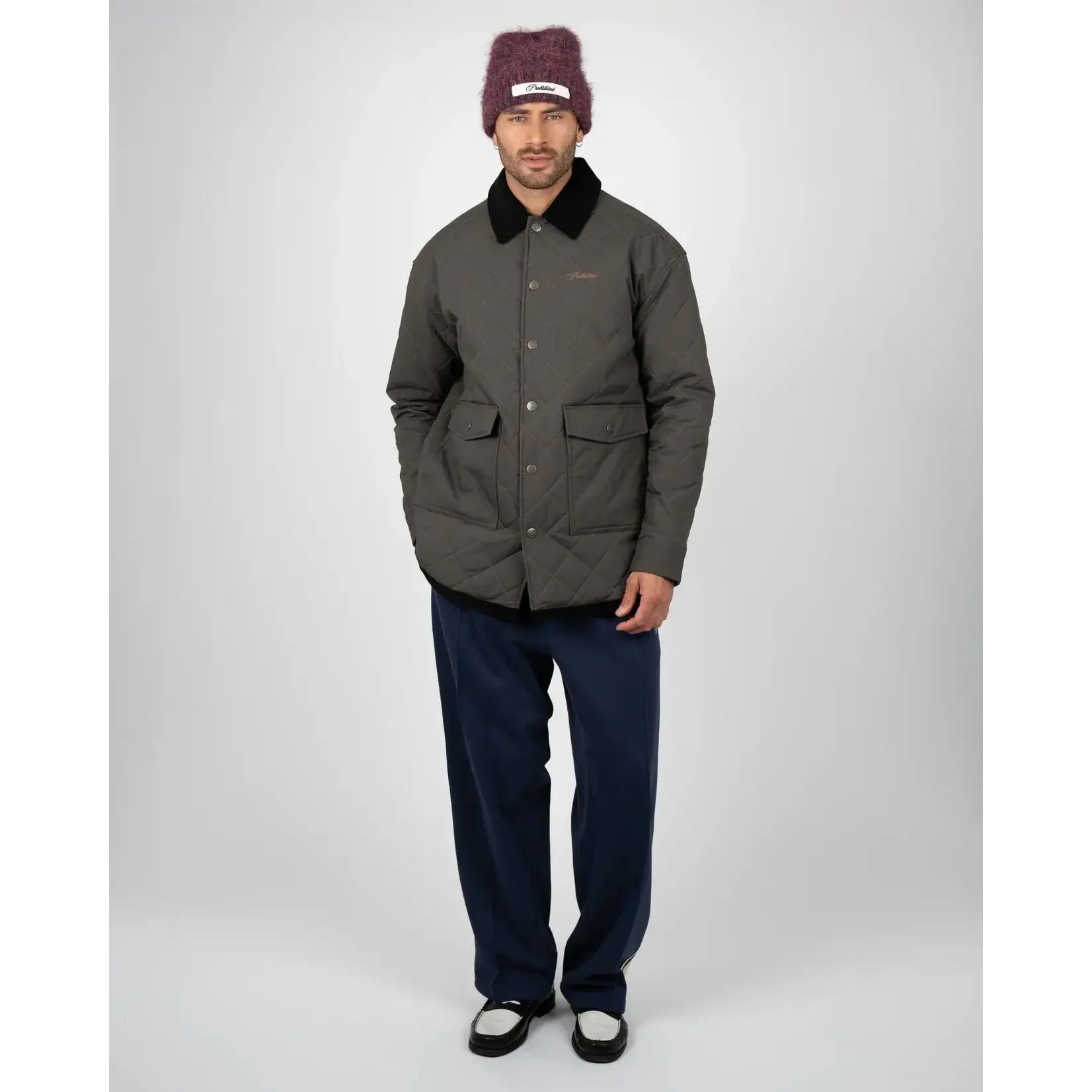 Prohibited Prohibited Autumn field quilted jacket green