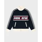 Prohibited Prohibited Letterman knit jacket black