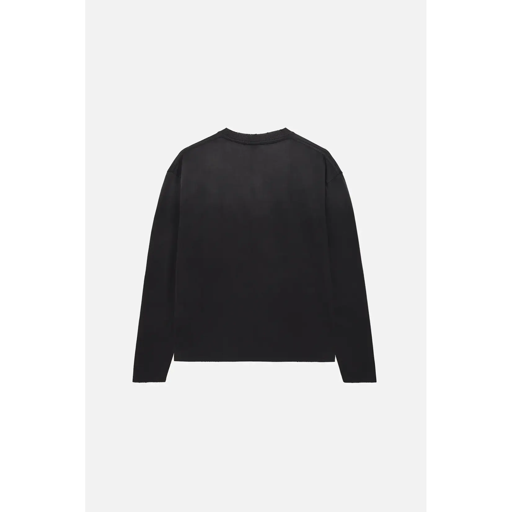 Won Hundred Won Hundred Steven kisses LS T-shirt washed black