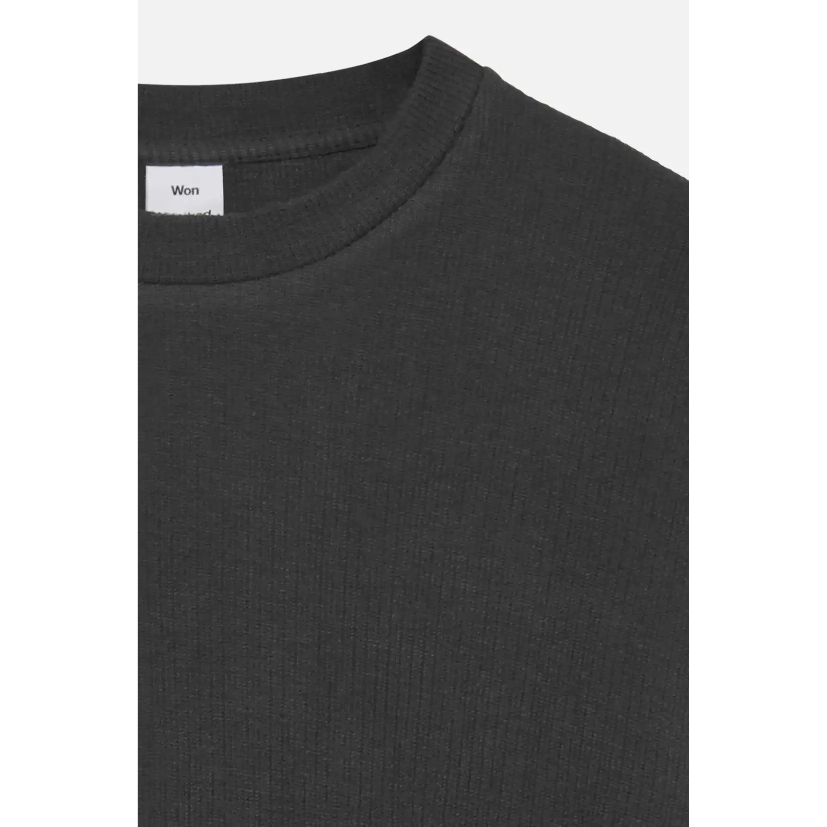 Won Hundred Won Hundred Steven LS T-shirt asphalt