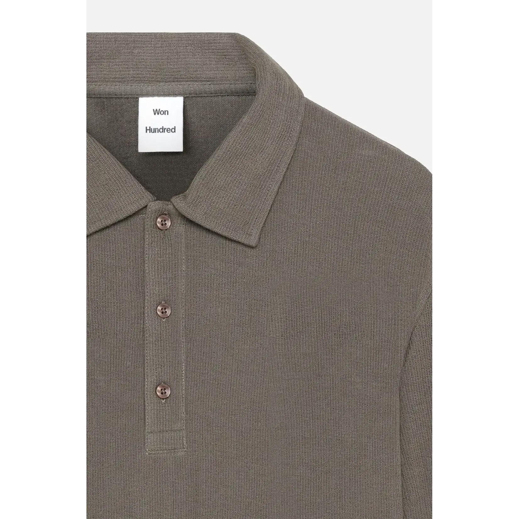 Won Hundred Won Hundred Paxton polo major brown