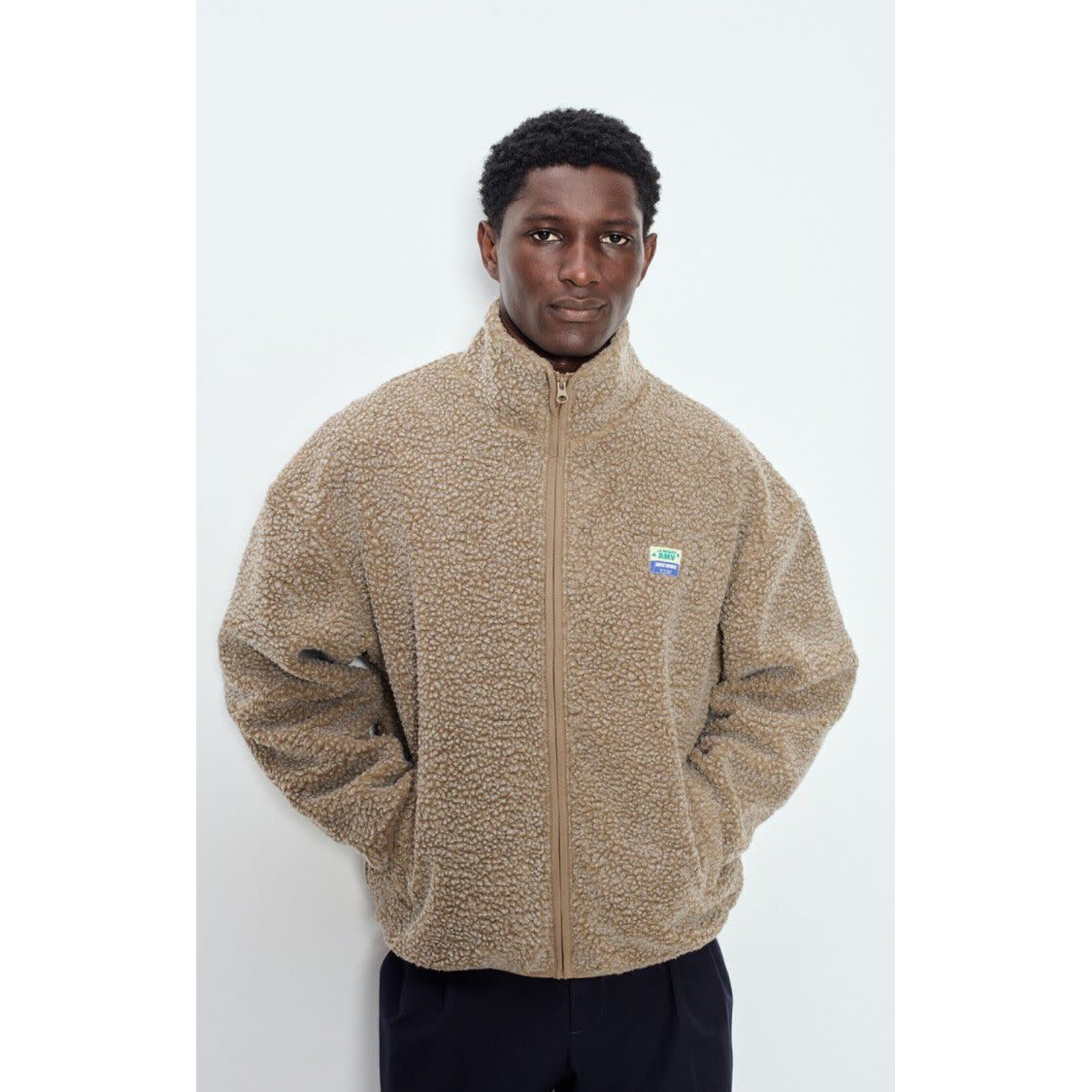 American Vintage American Vintage Hoktown Zip Muscade Chine