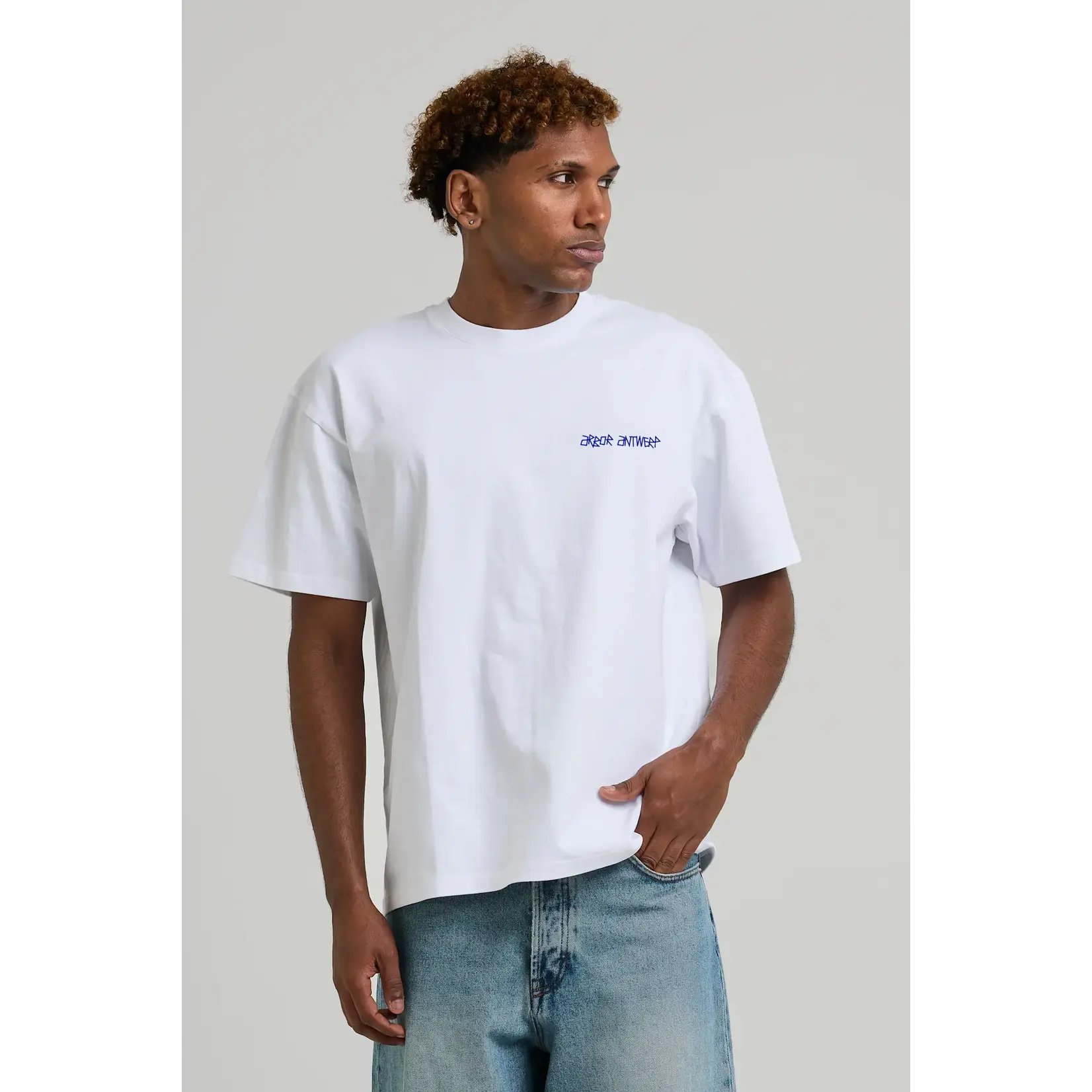 Arbor Antwerp Arbor Triple love T-shirt blue