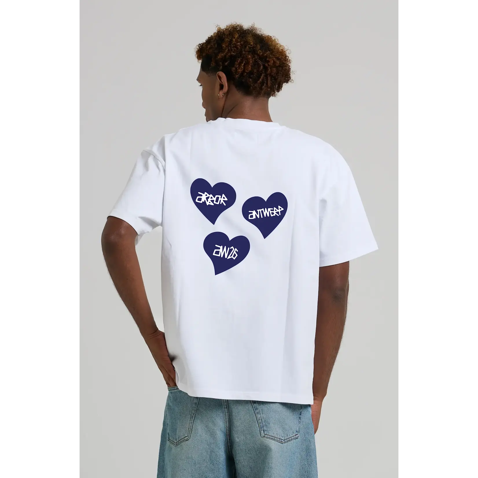 Arbor Antwerp Arbor Triple love T-shirt blue