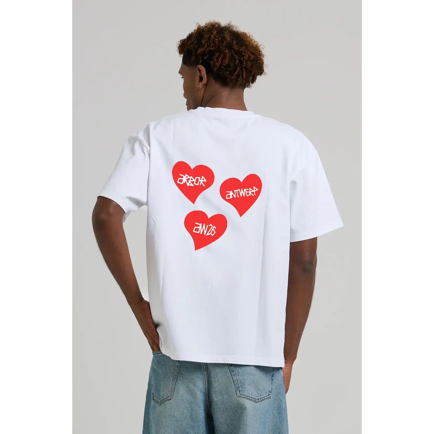 Arbor Antwerp Arbor Triple love T-shirt red