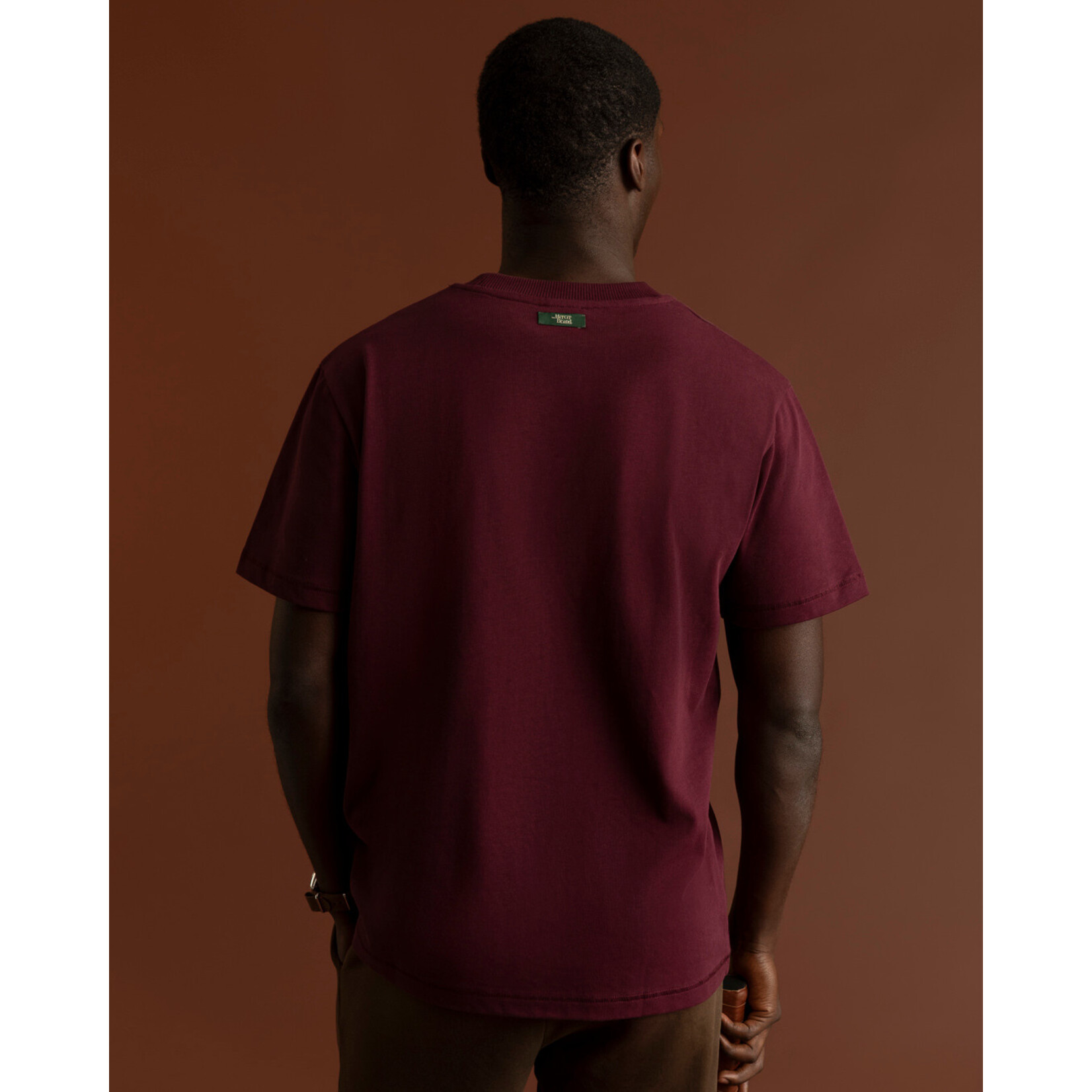 Mercer Mercer Classic Tee bordeaux