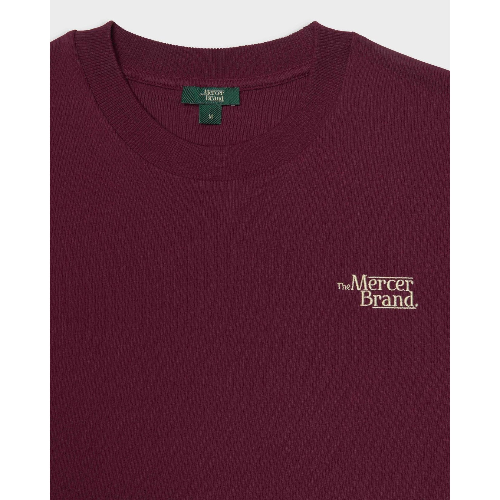 Mercer Mercer Classic Tee bordeaux