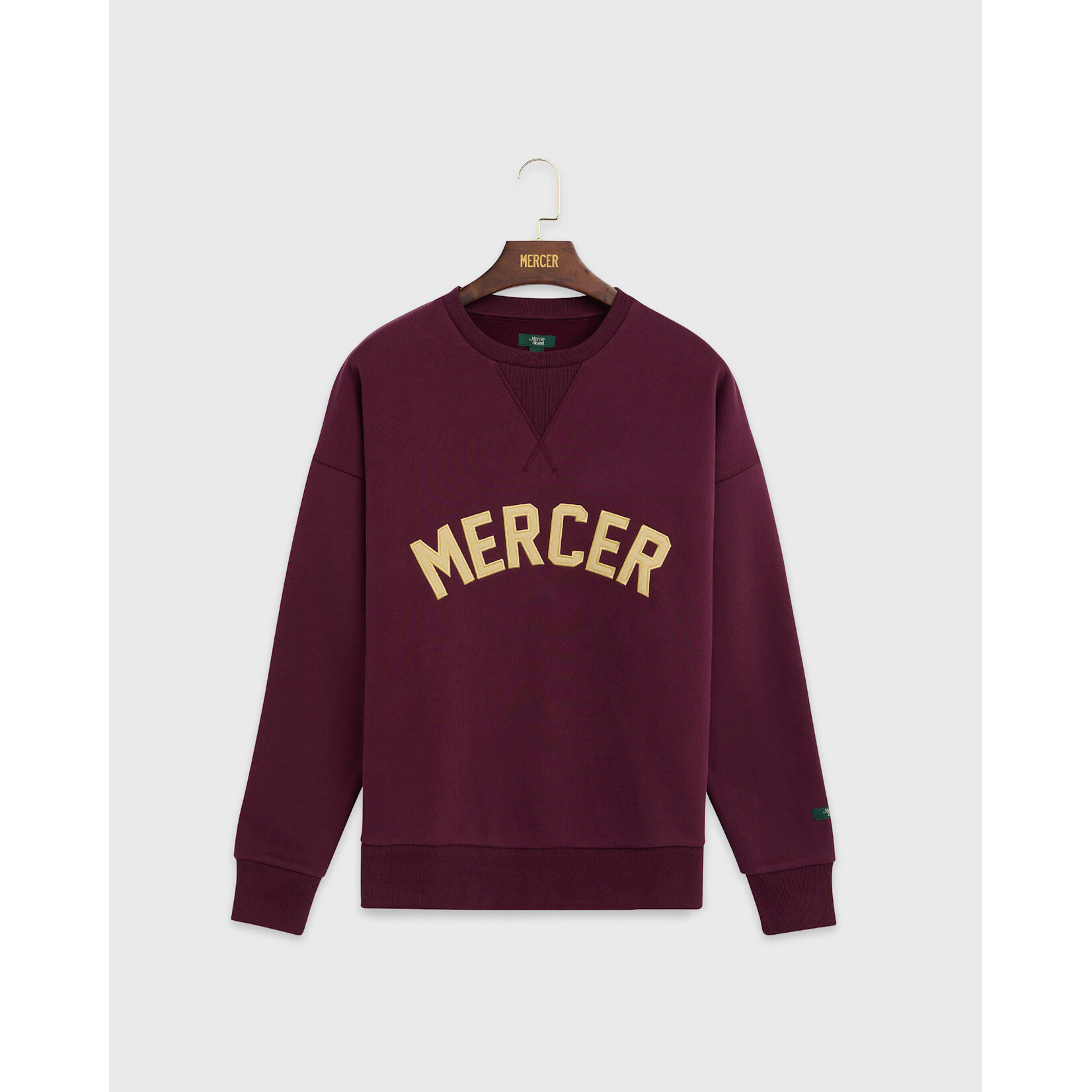 Mercer Mercer Signature sweat bordeaux