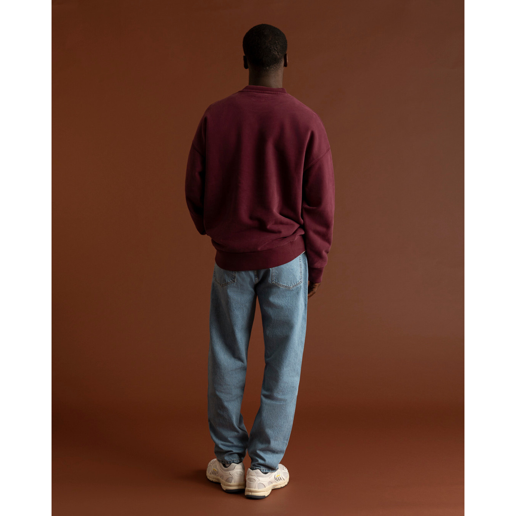 Mercer Mercer Signature sweat bordeaux