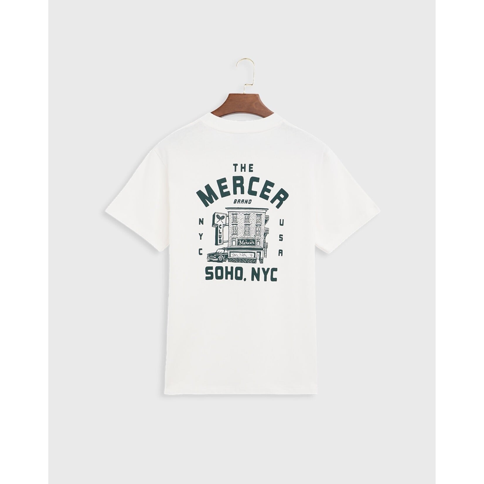 Mercer Mercer Neighborhood Tee white
