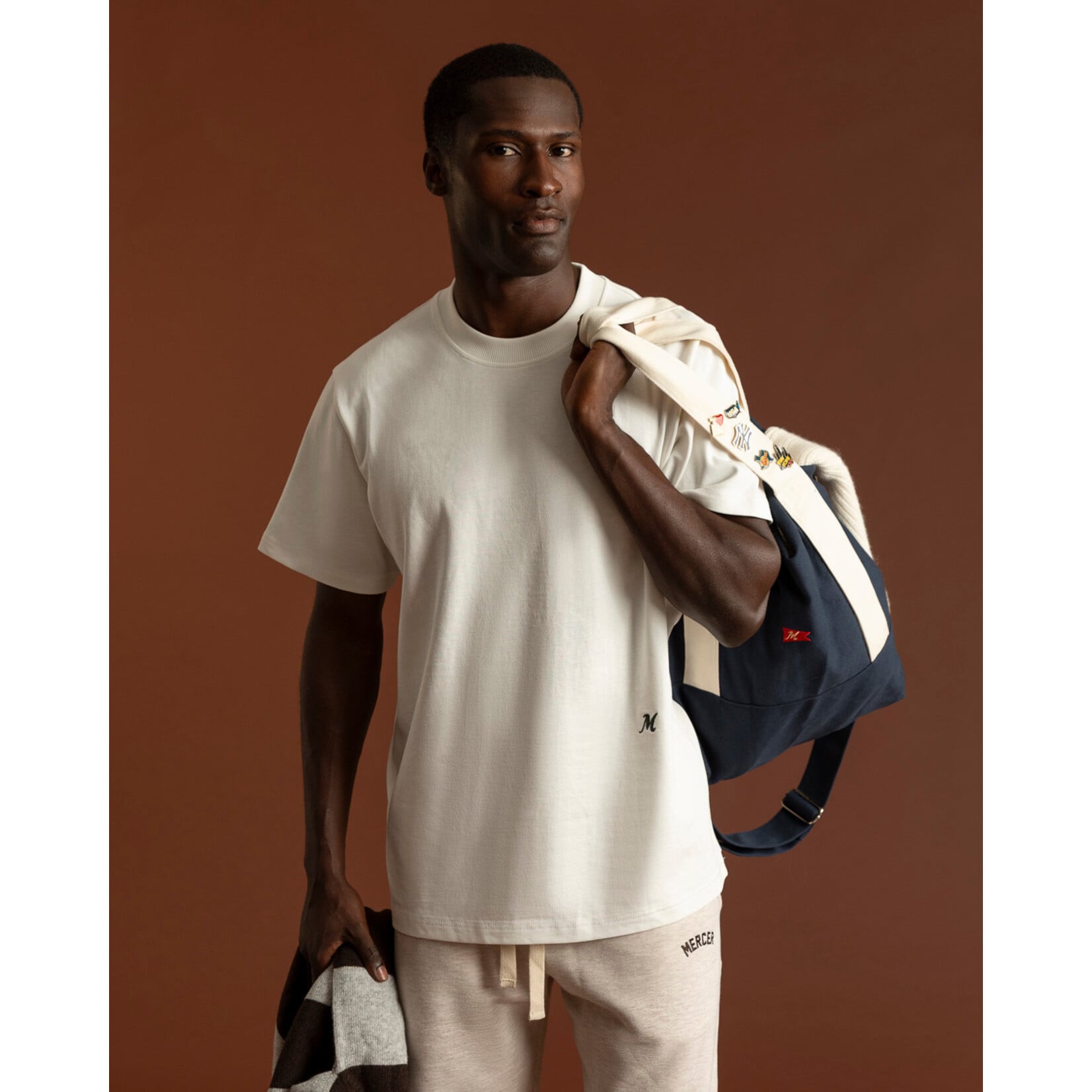 Mercer Mercer Neighborhood Tee white