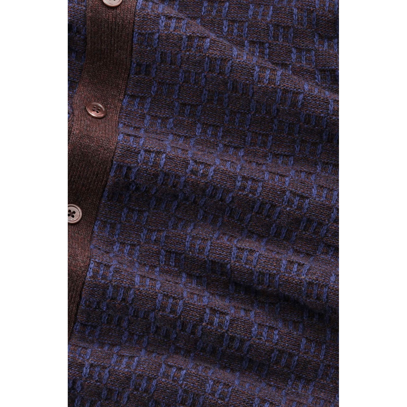 NN07 NN07 Thor Polo Cardigan deep truffle