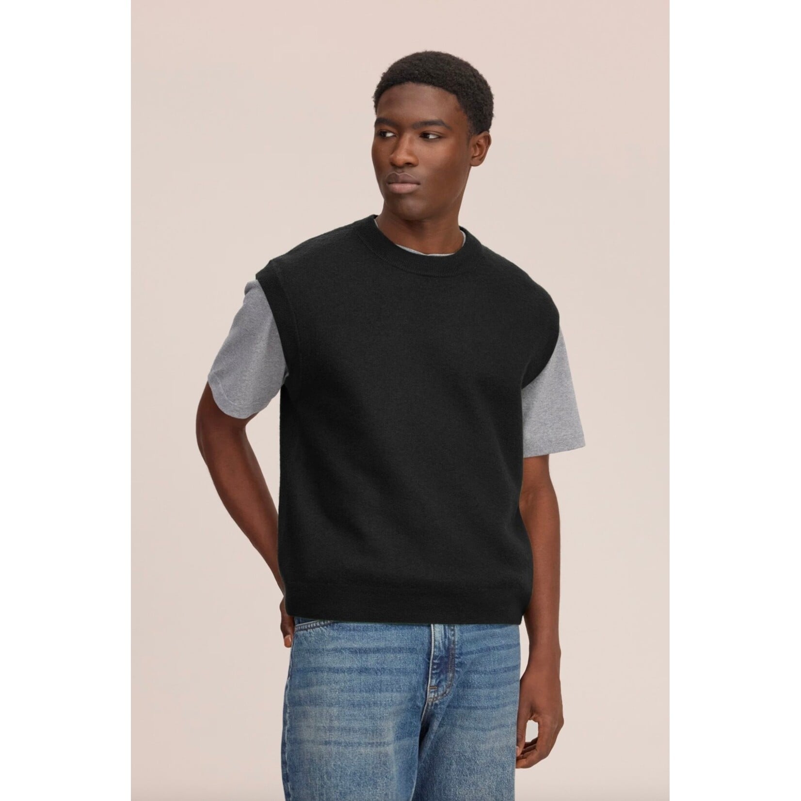 NN07 NN07 Jasper Vest 60062 Black
