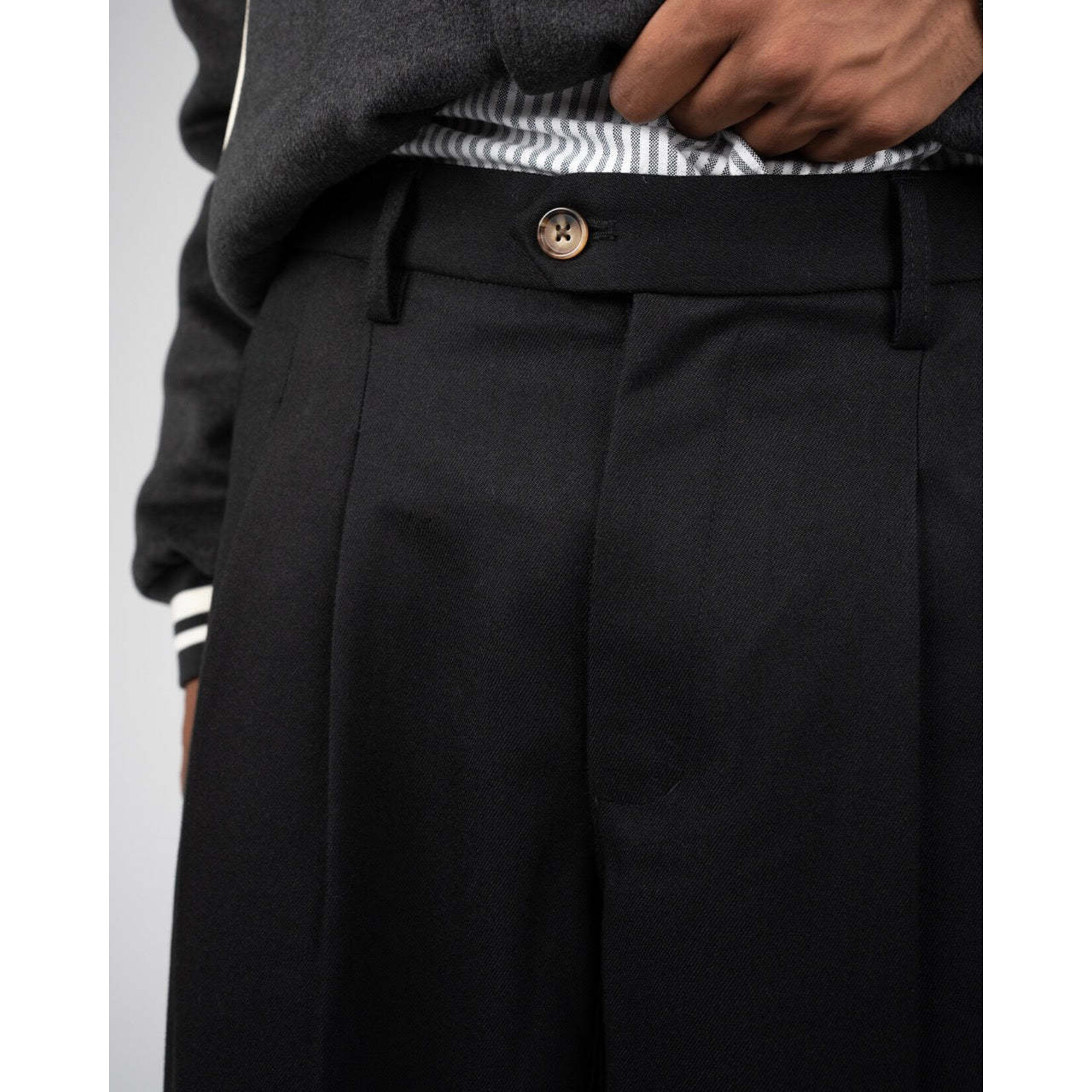 Prohibited Prohibited Heritage Pleated Pants Black