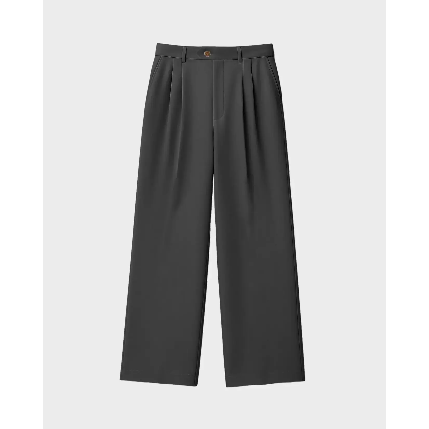 Prohibited Prohibited Heritage Pleated Pants Dark Grey