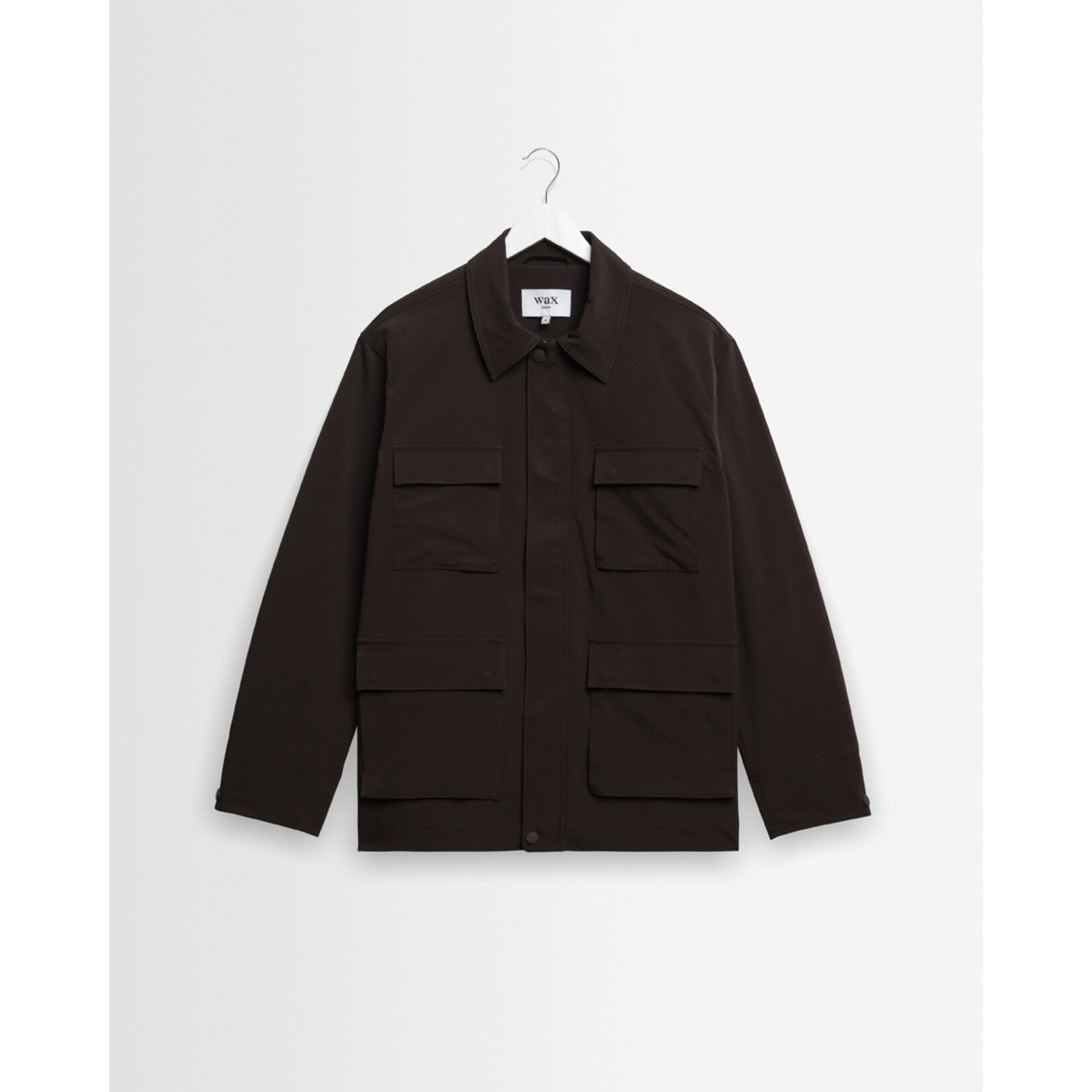 Wax London Wax London Fairfax Field Jacket dark brown