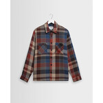 Wax London Wax London Whiting overshirt pike check