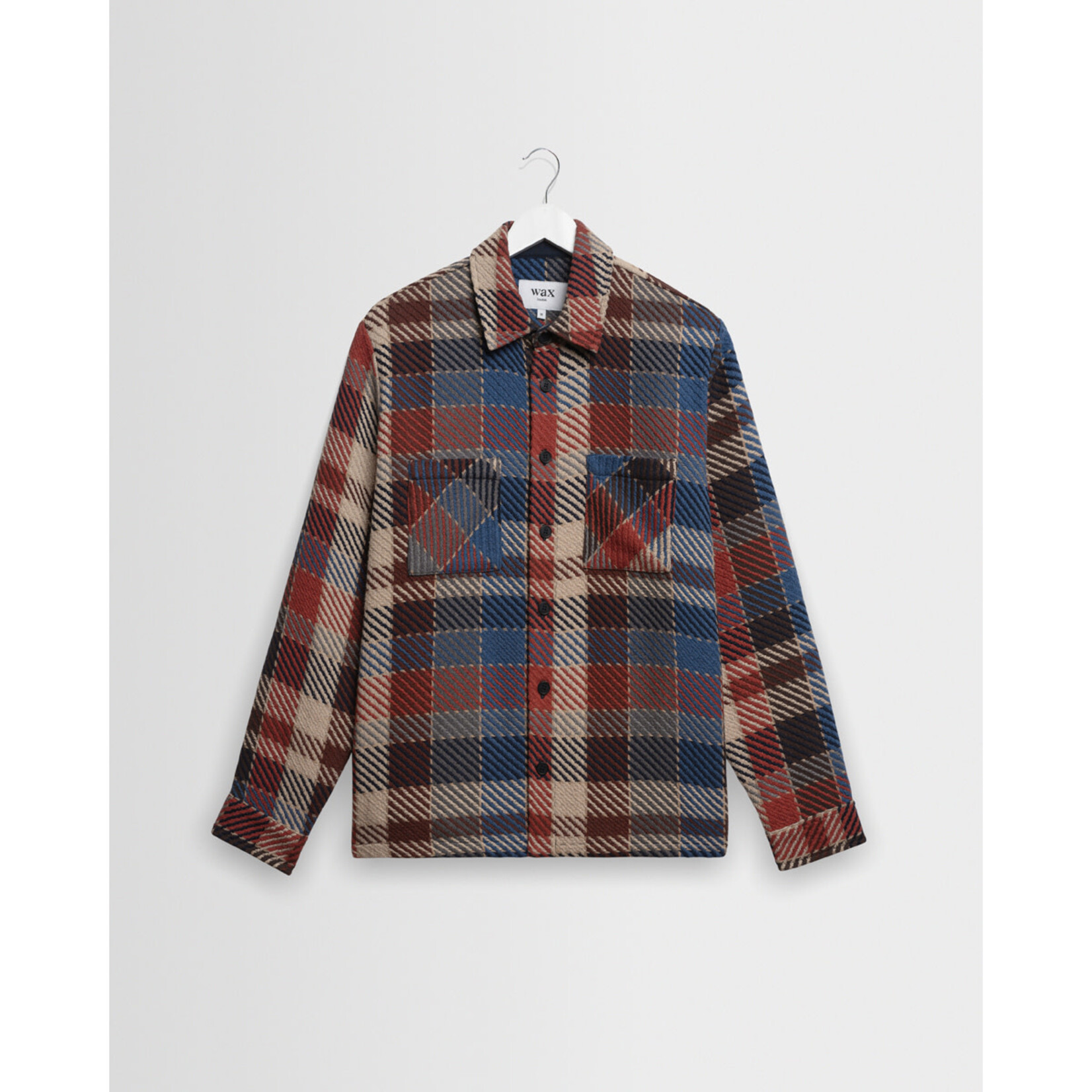 Wax London Wax London Whiting overshirt pike check