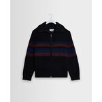 Wax London Wax London Norris LS zip funnel neck black