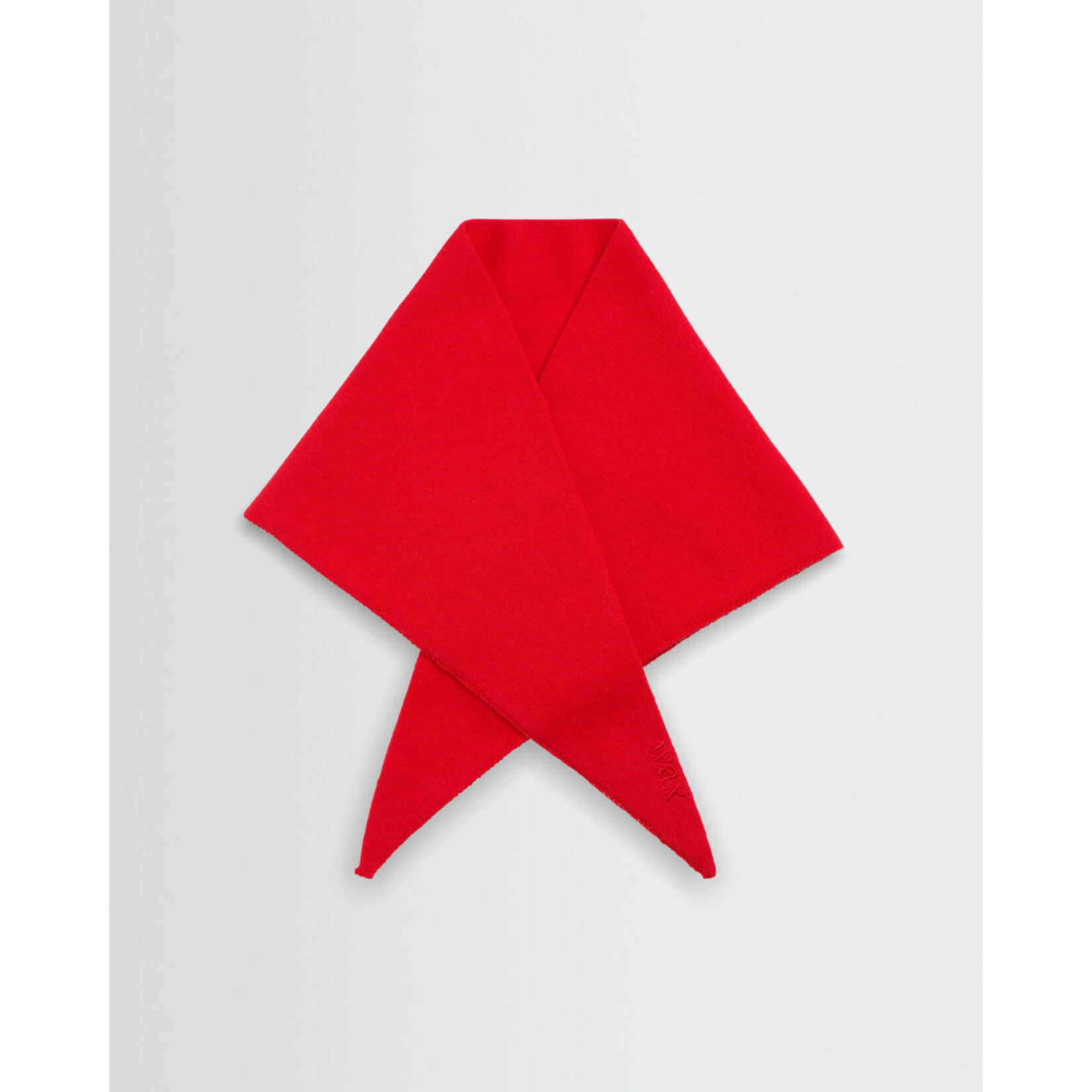 Wax London Wax London Arnold Scarf red