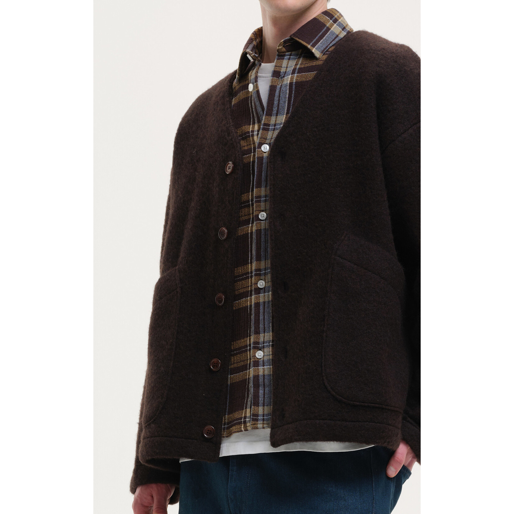 Castart Castart Leon Fluffy cardigan brown