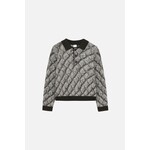 Won Hundred Won Hundred Pelo knit polo black comb