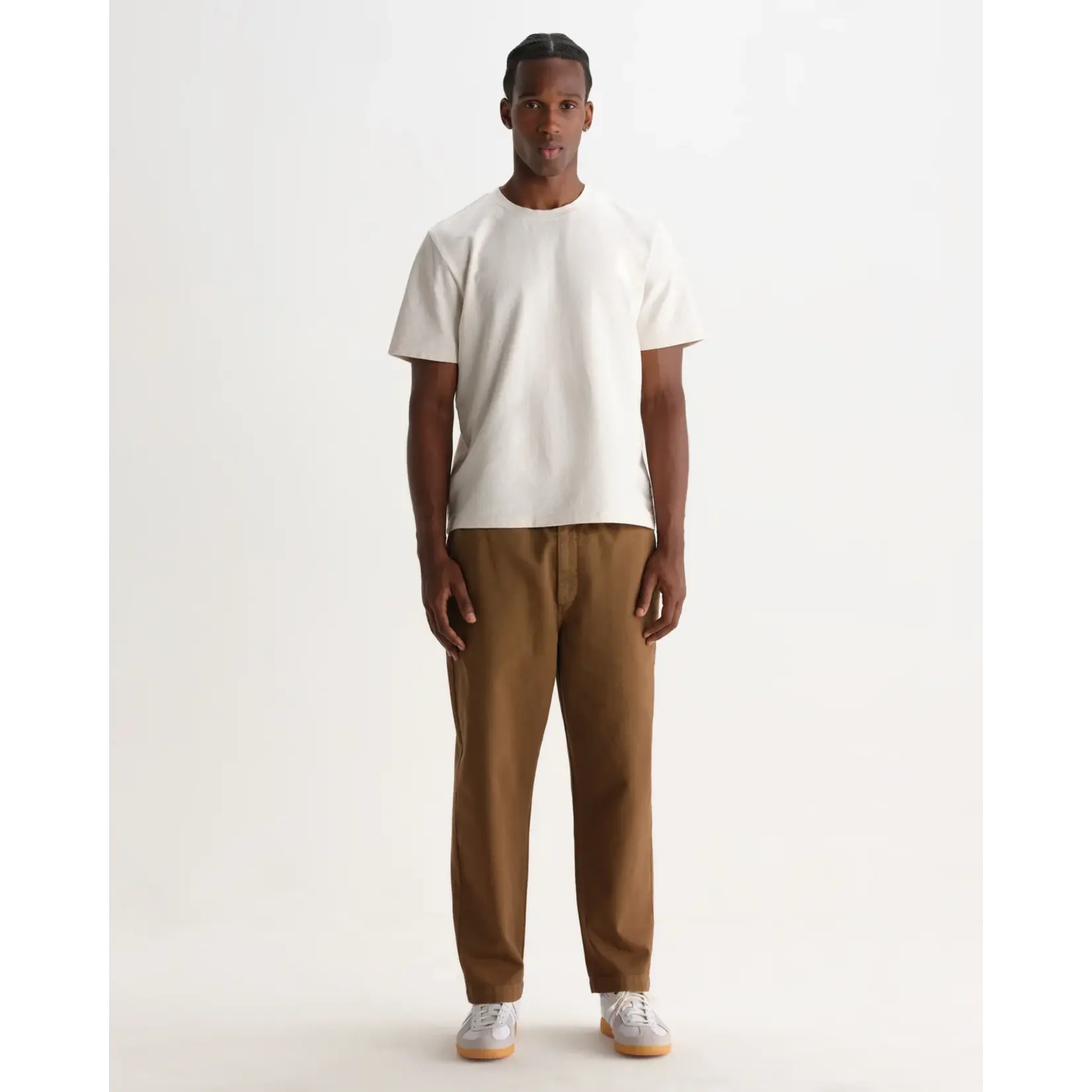Wax London Wax London Kurt trouser long dark tan