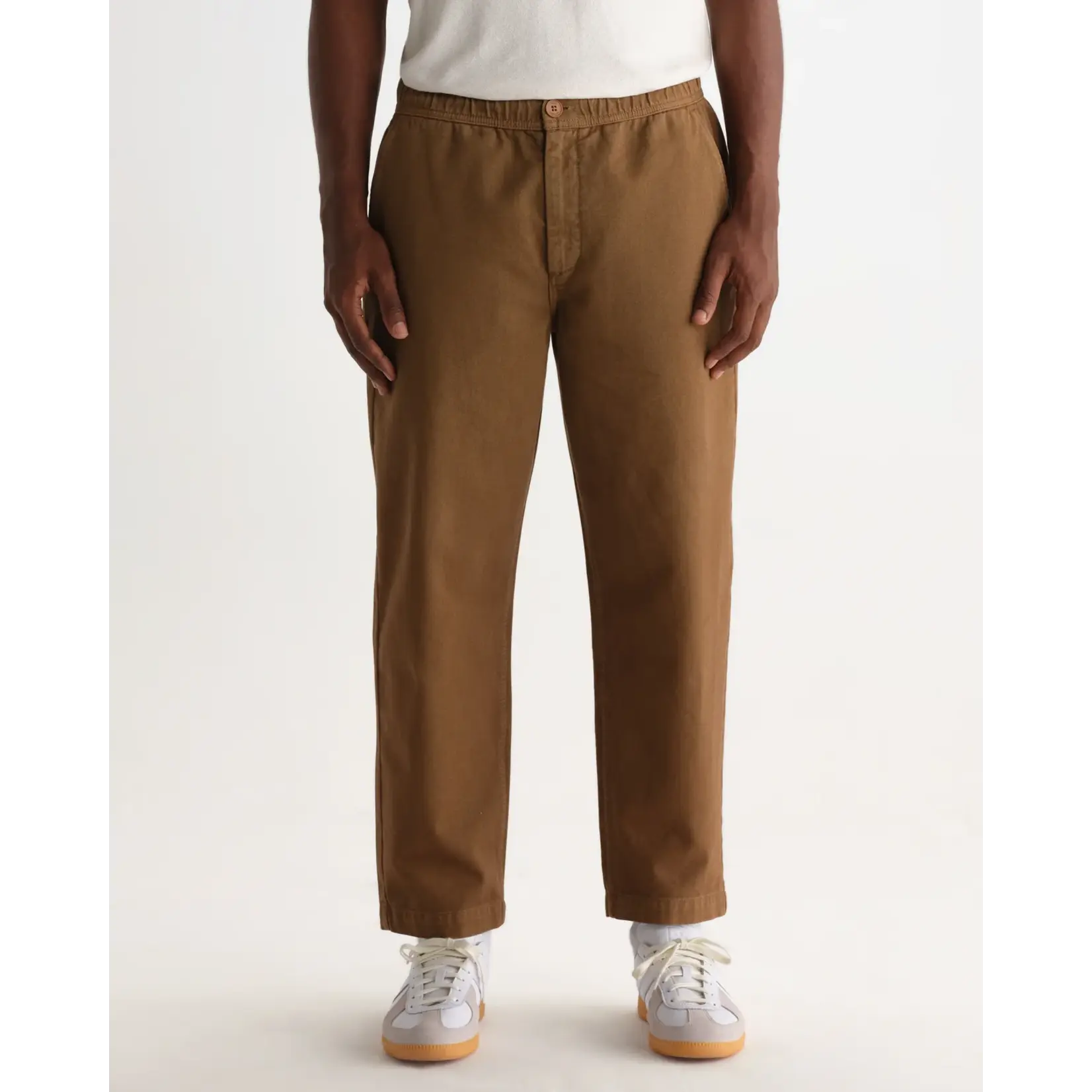 Wax London Wax London Kurt trouser long dark tan