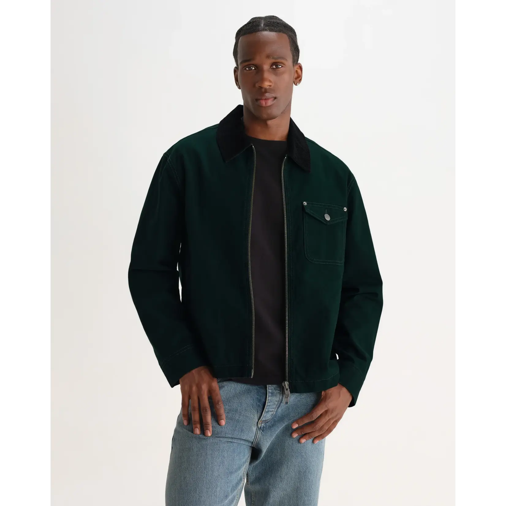 Wax London Wax London Mason Jacket dark green