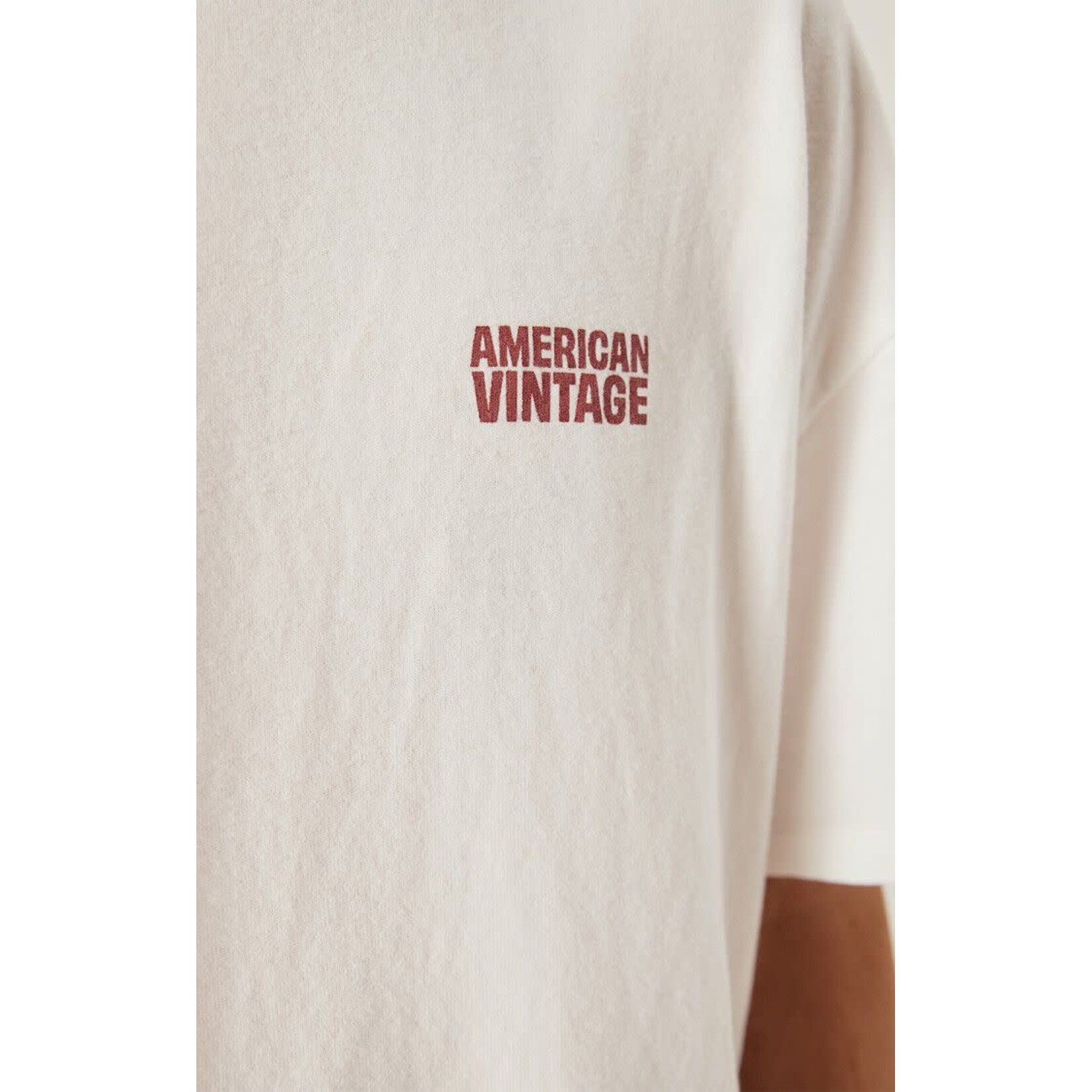 American Vintage American Vintage Ykobow SS blanc