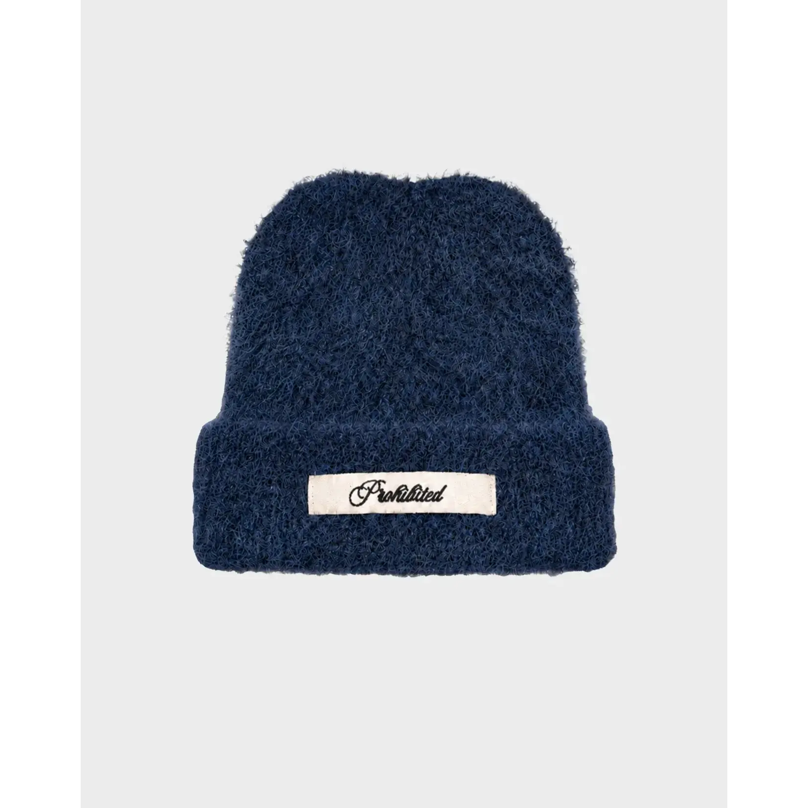Prohibited Prohibited season knit beanie blue