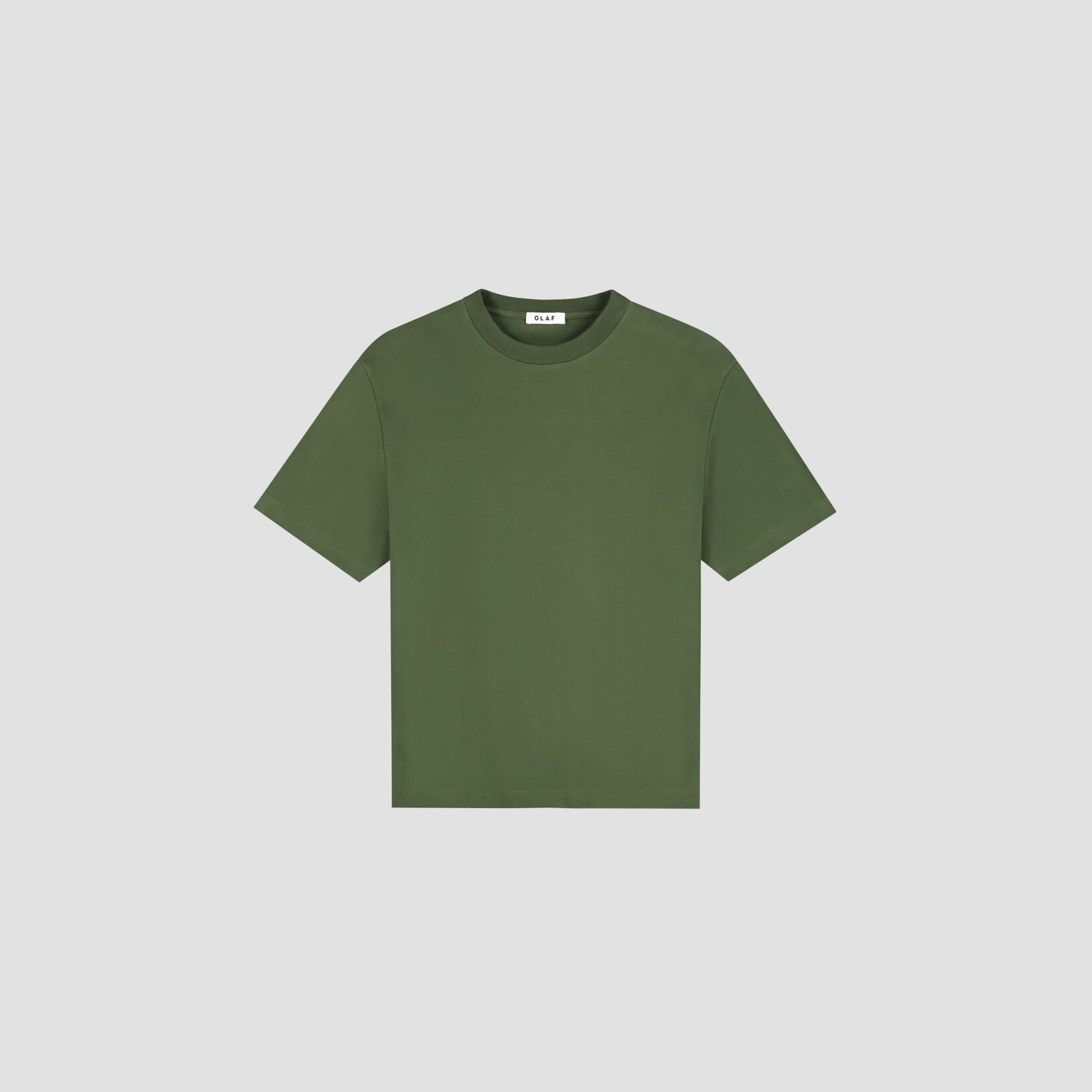 Olaf Hussein Olaf Essential Tee Kombu green