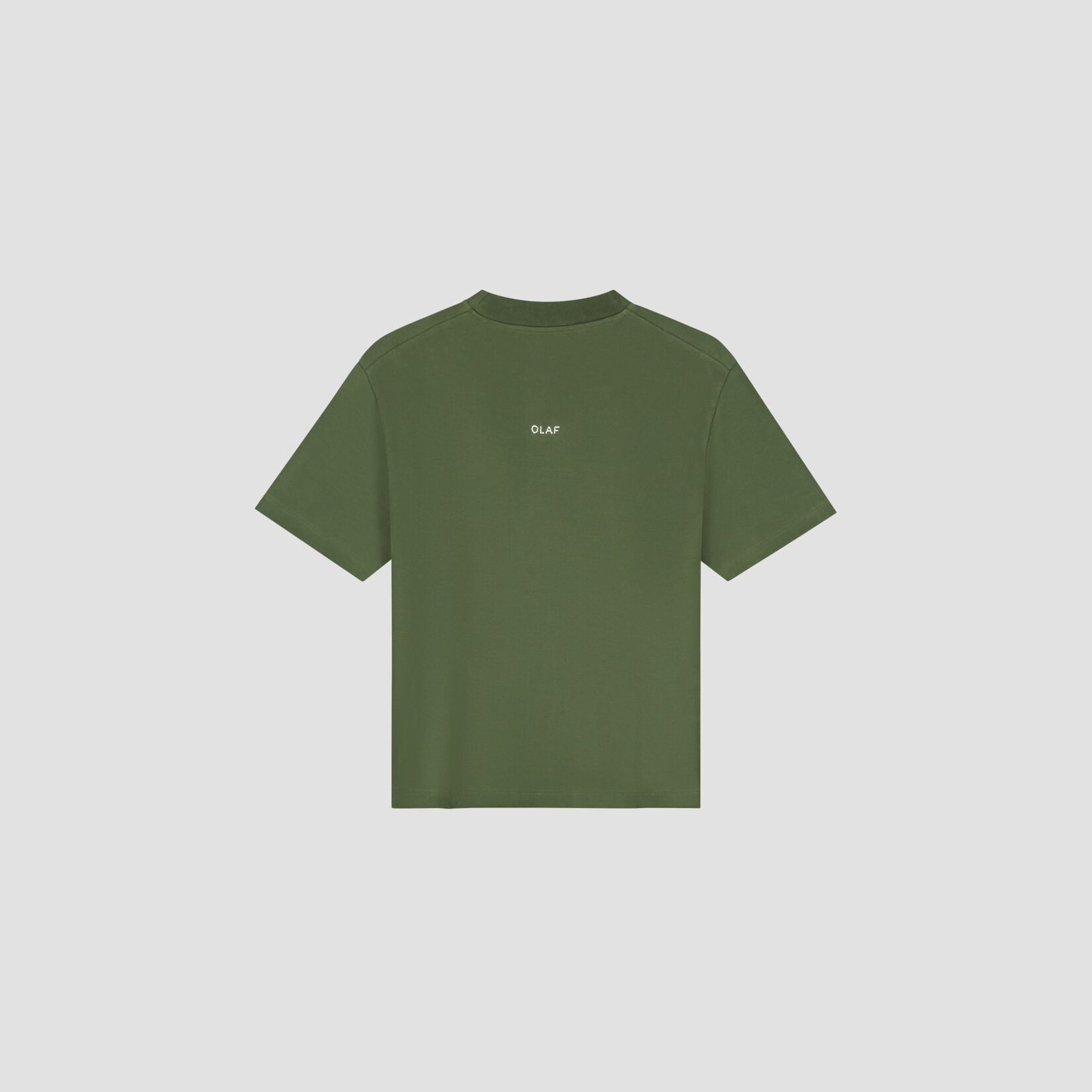 Olaf Hussein Olaf Essential Tee Kombu green