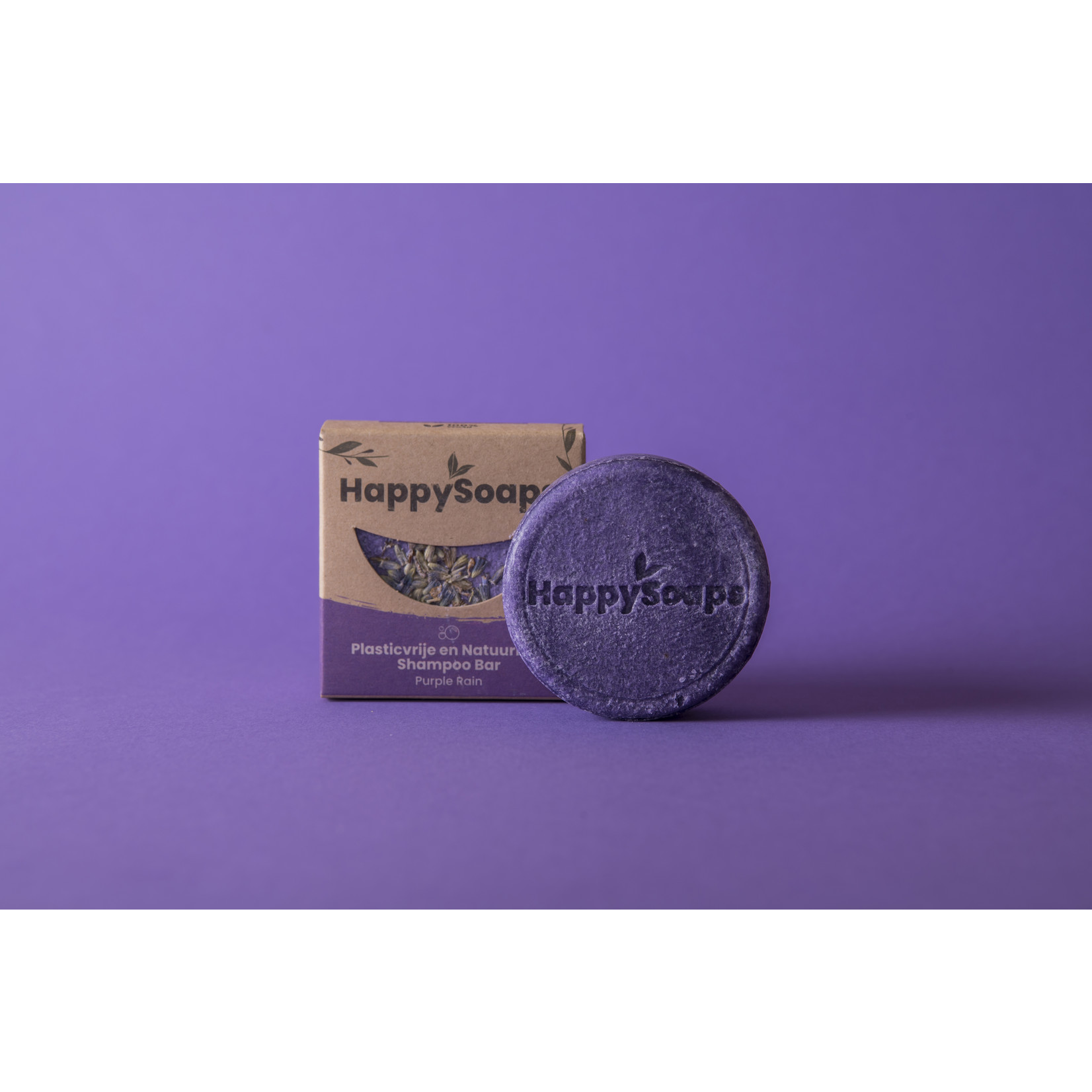 HappySoaps HappySoaps Shampoo Bar - Purple Rain - 70 gram