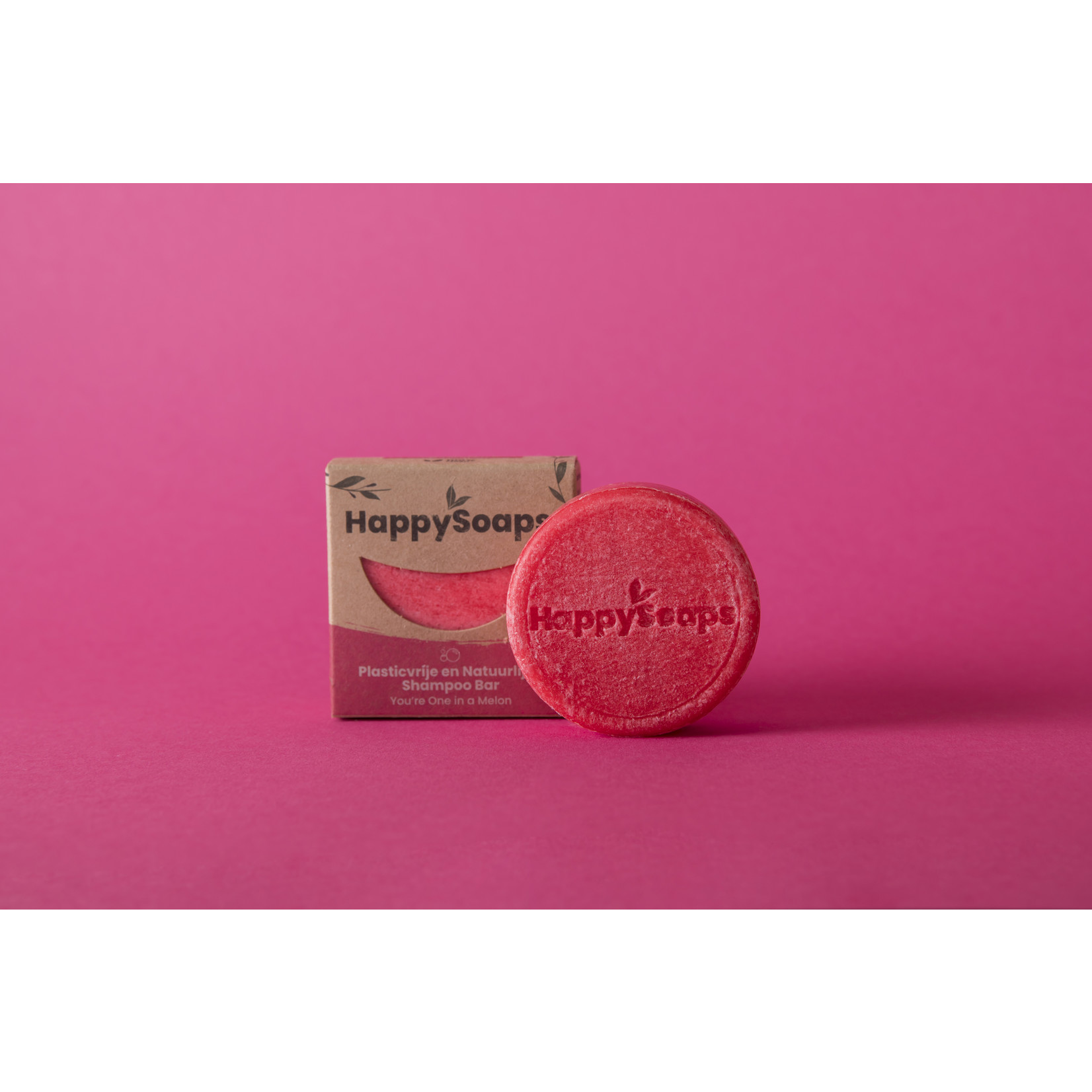 HappySoaps HappySoaps Shampoo Bar - You're one in a melon - 70 gram