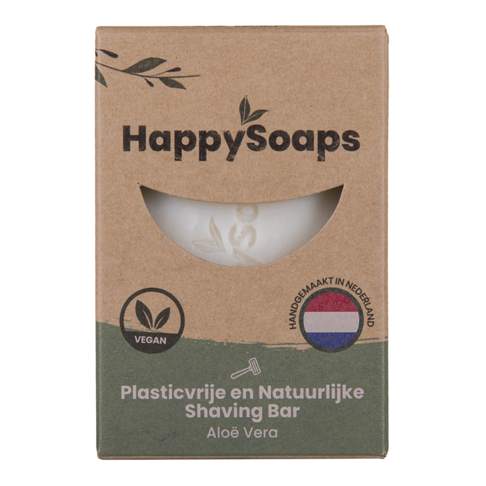 HappySoaps Happy Soap shaving bar Aloë Vera