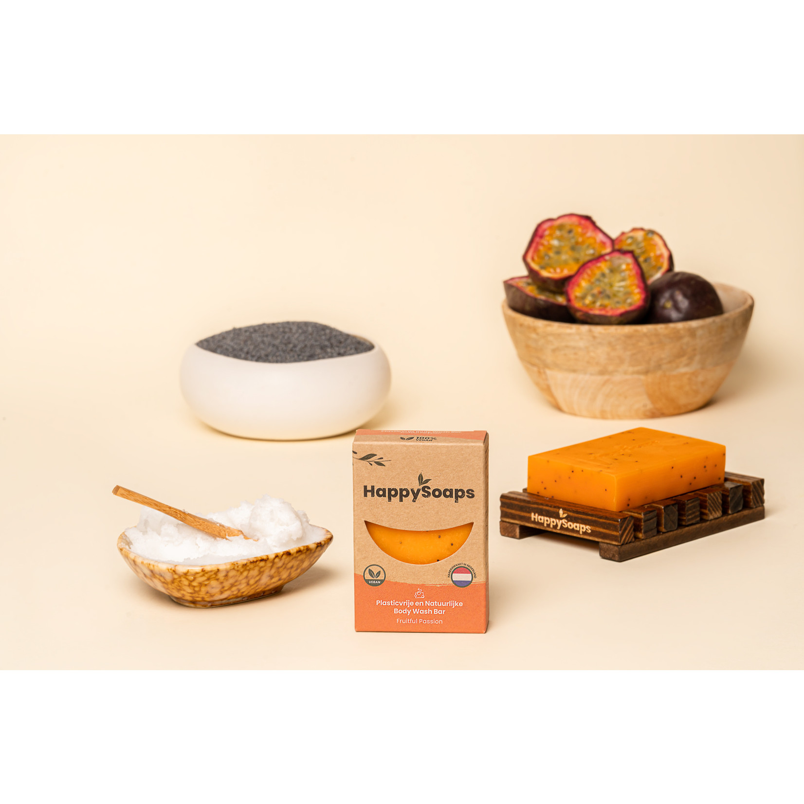HappySoaps HappySoaps Body Bar - Oil You Need is Argan