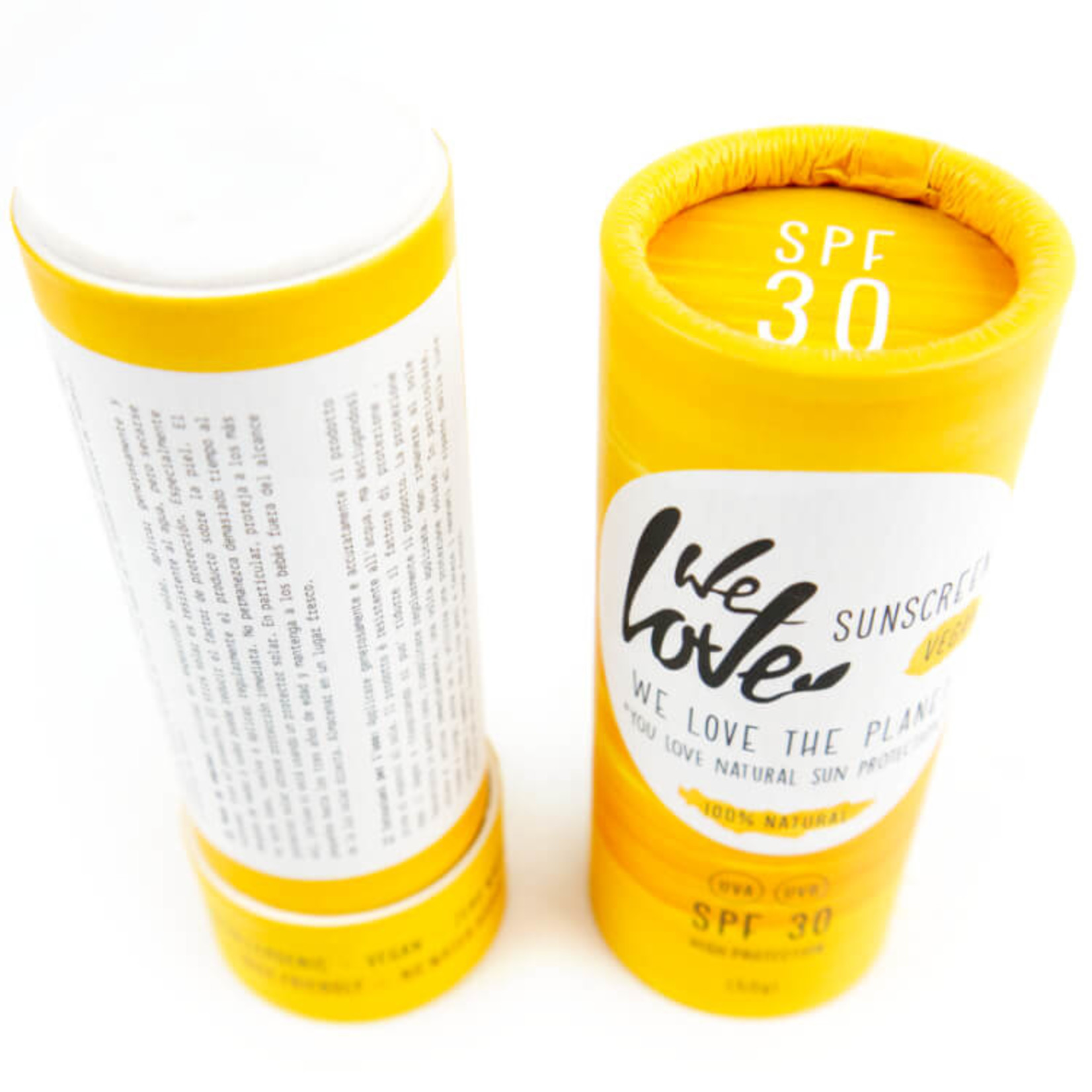 We Love The Planet Zonnebrand Stick SPF30 vegan - We Love The Planet