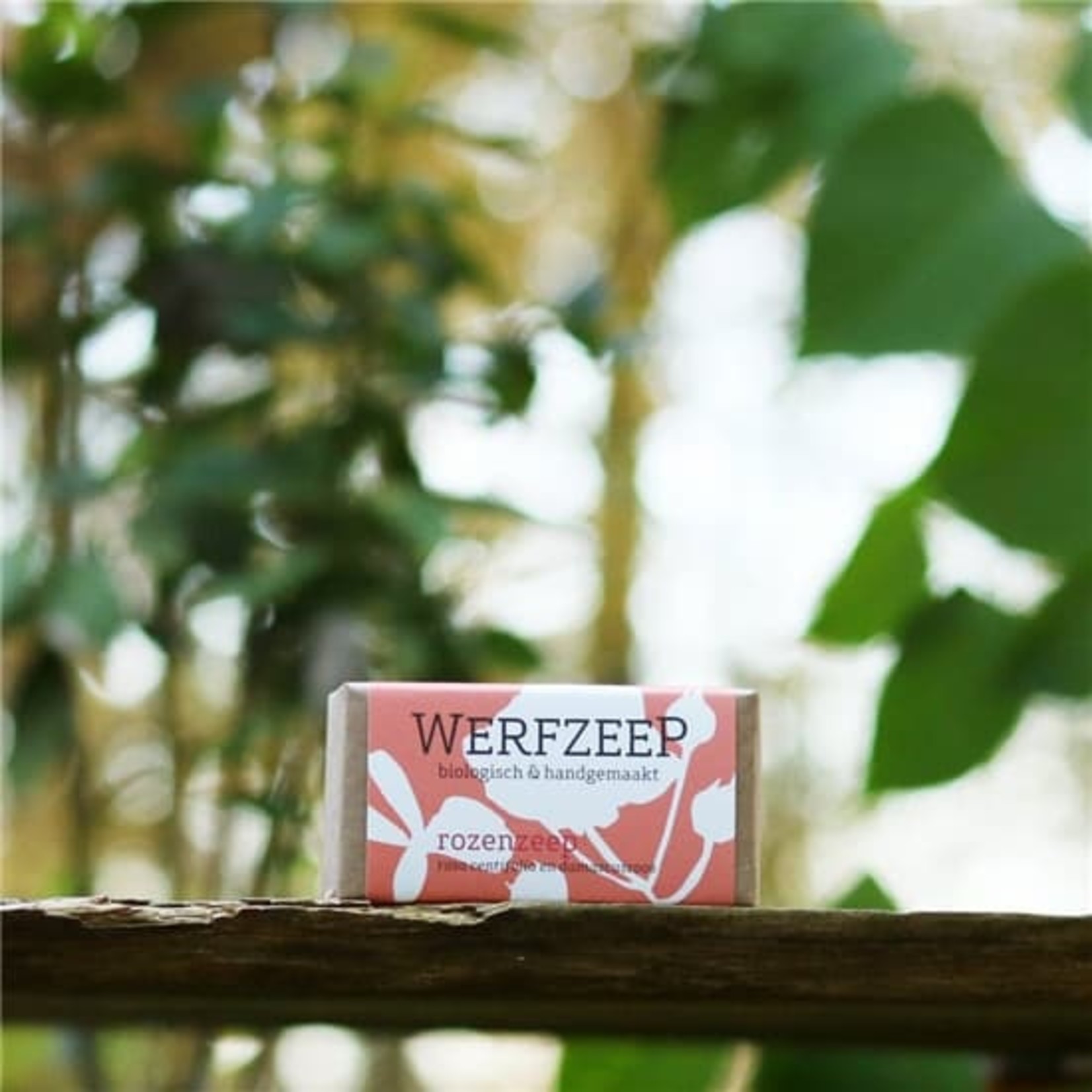 Werfzeep Werfzeep rozenzeep 100 gram