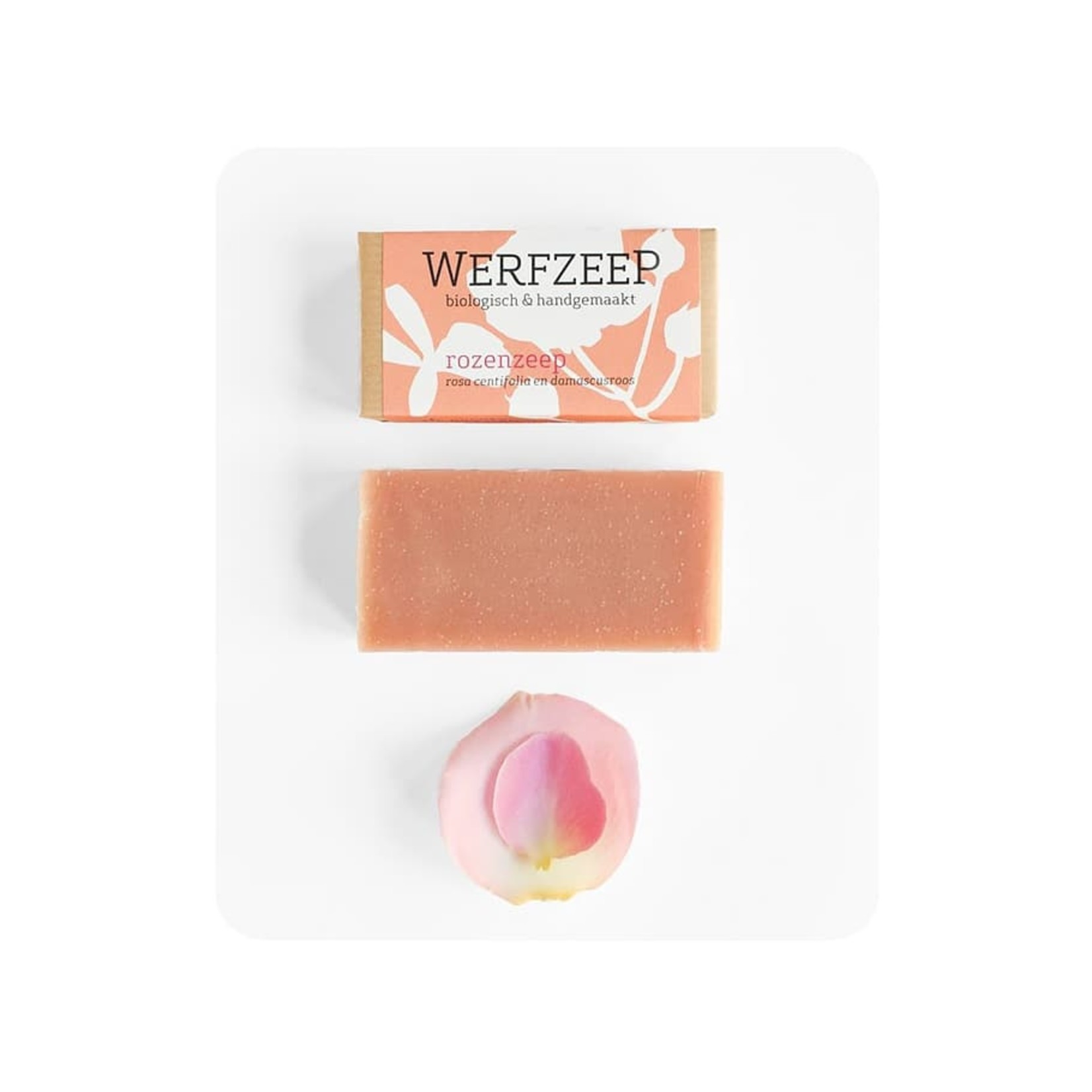 Werfzeep Werfzeep rozenzeep 100 gram